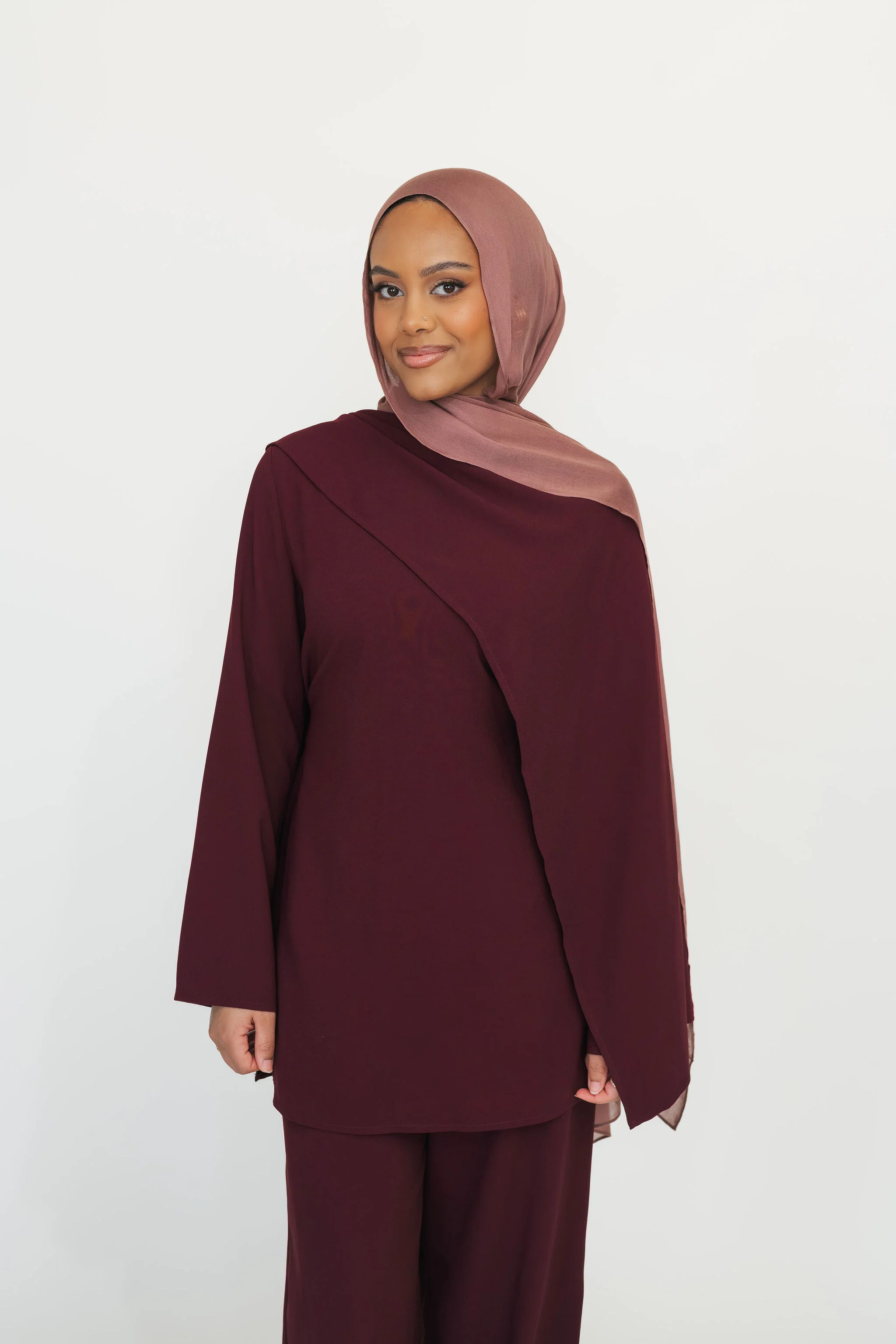 Amira Top & Pant Set (Pomegranate) - Image 13