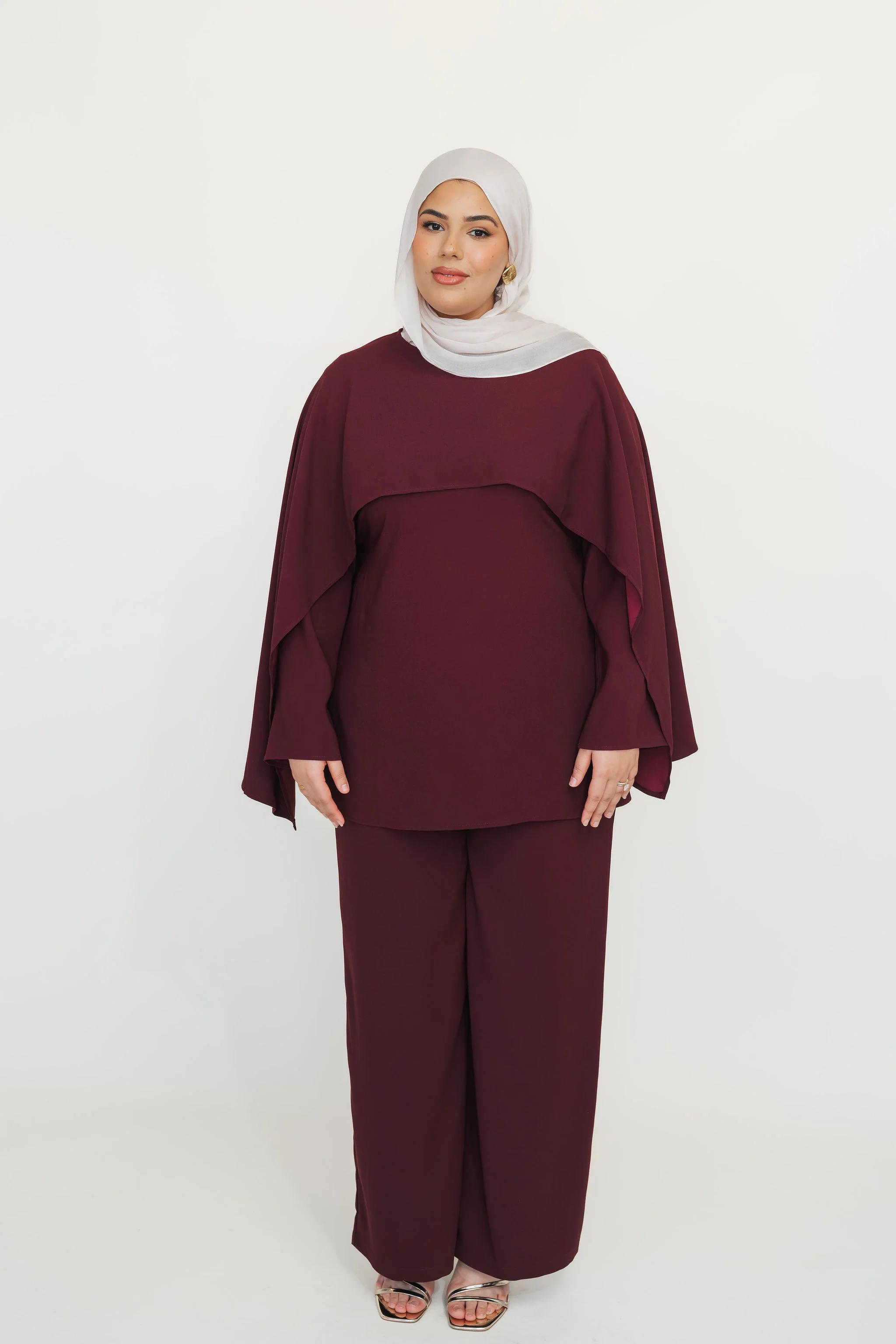 Amira Top & Pant Set (Pomegranate) - Image 5