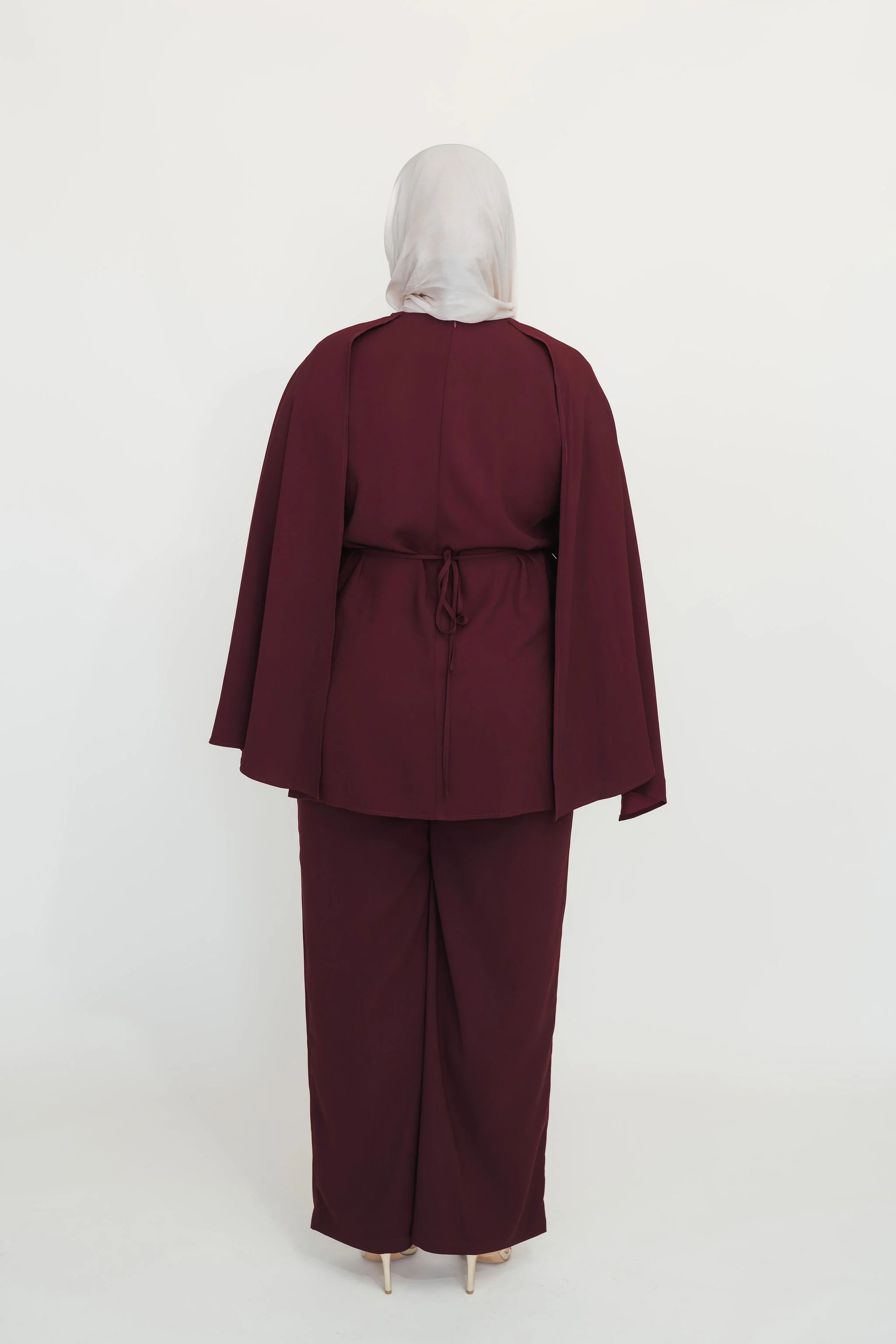 Amira Top & Pant Set (Pomegranate) - Image 9