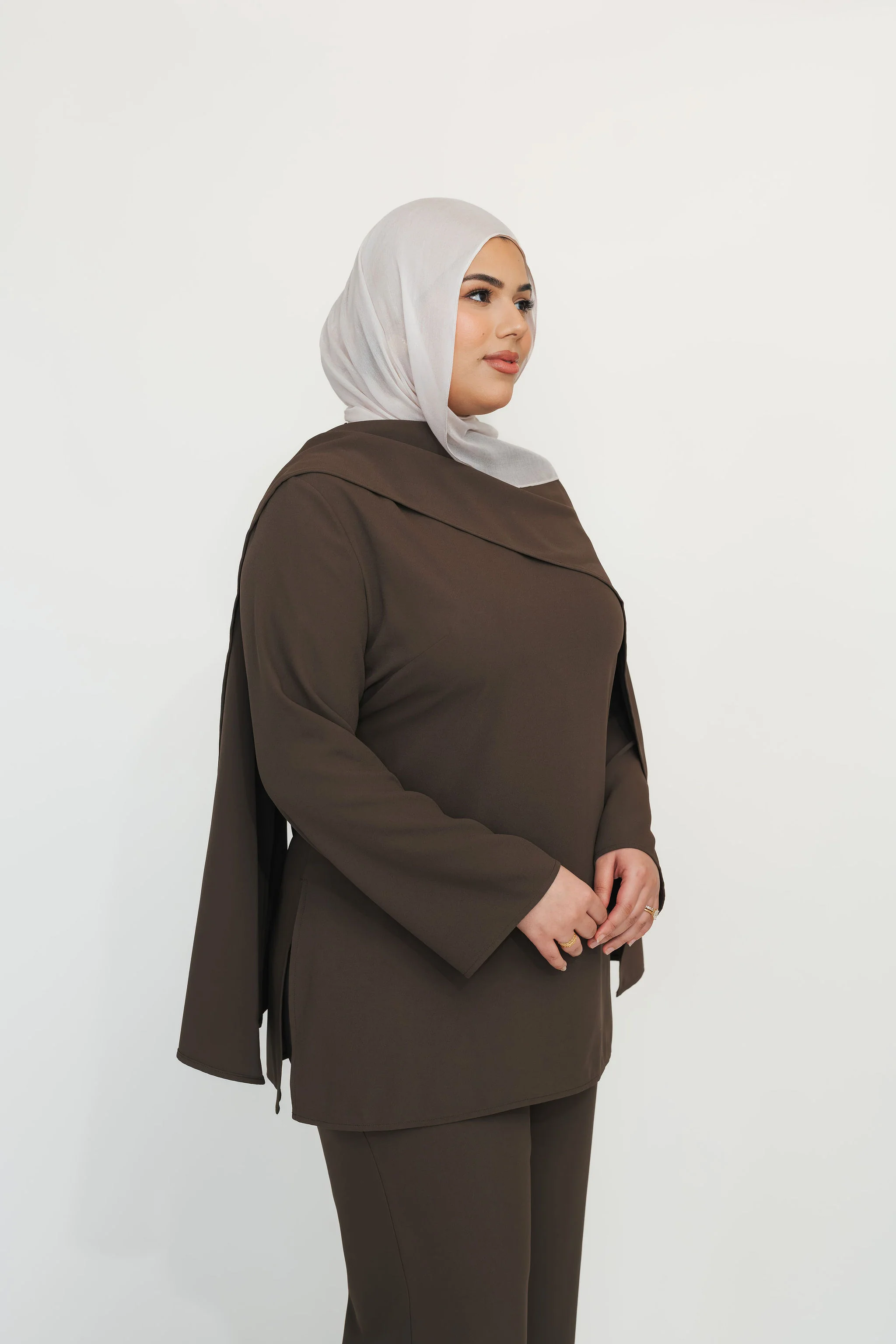 Amira Top & Pant Set (Qahwa) - Image 12