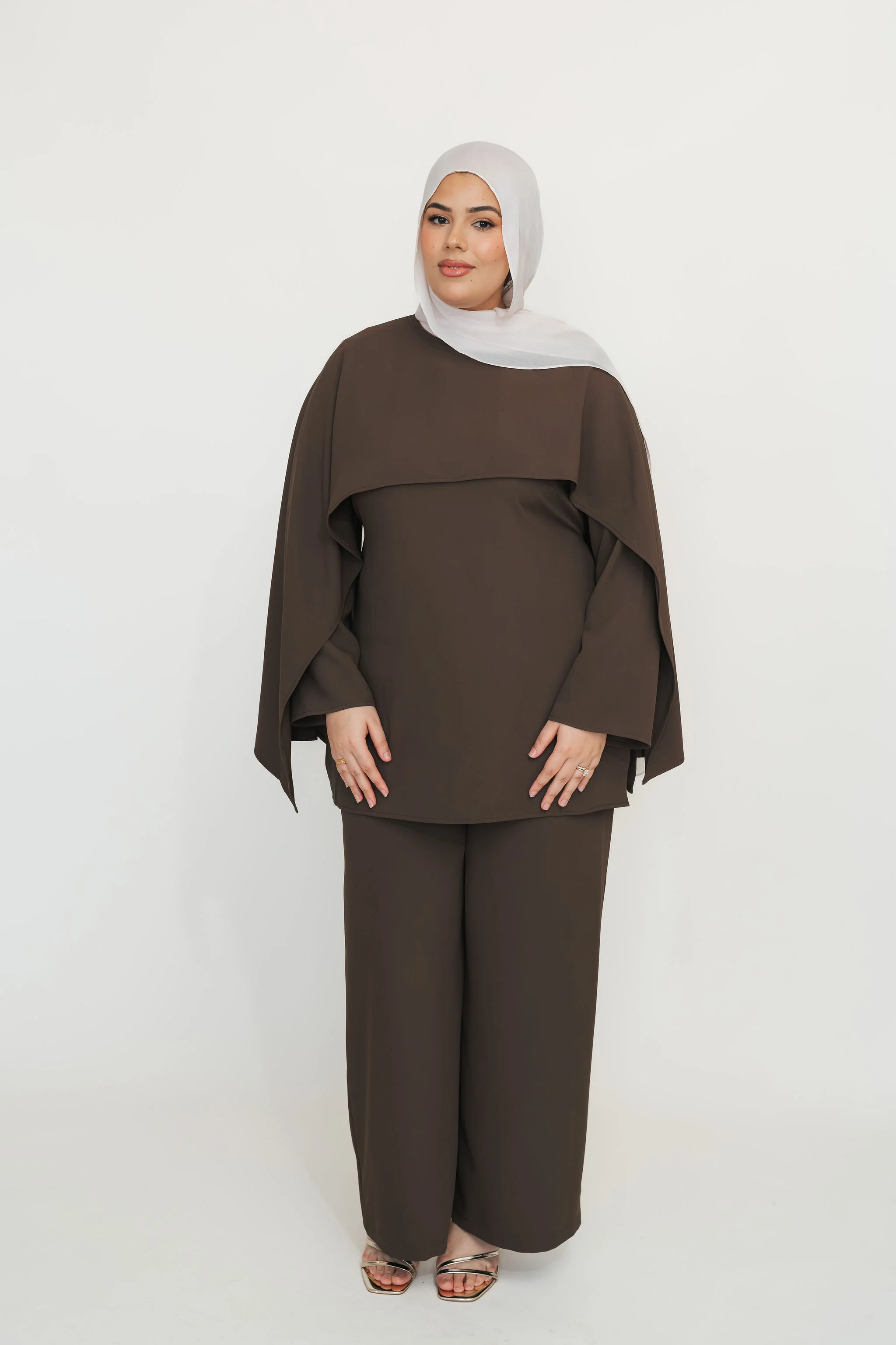 Amira Top & Pant Set (Qahwa) - Image 8