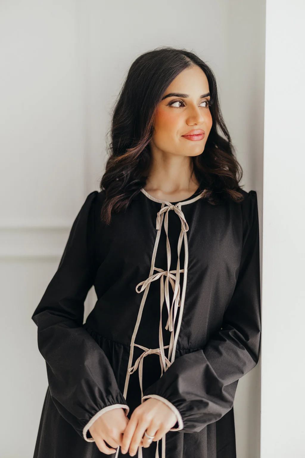 Lara Abaya Set (Onyx) - Image 4