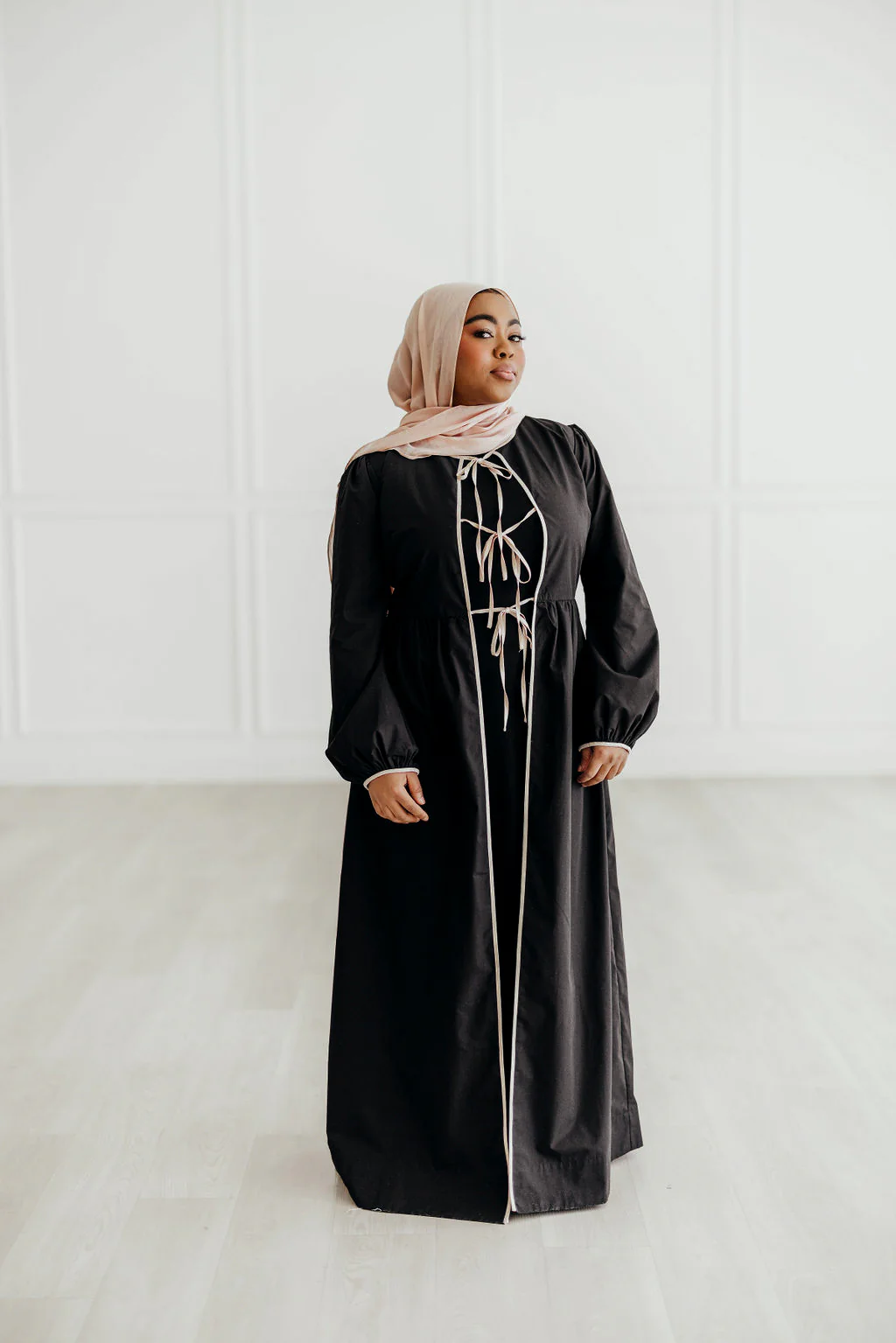 Lara Abaya Set (Onyx) - Image 5