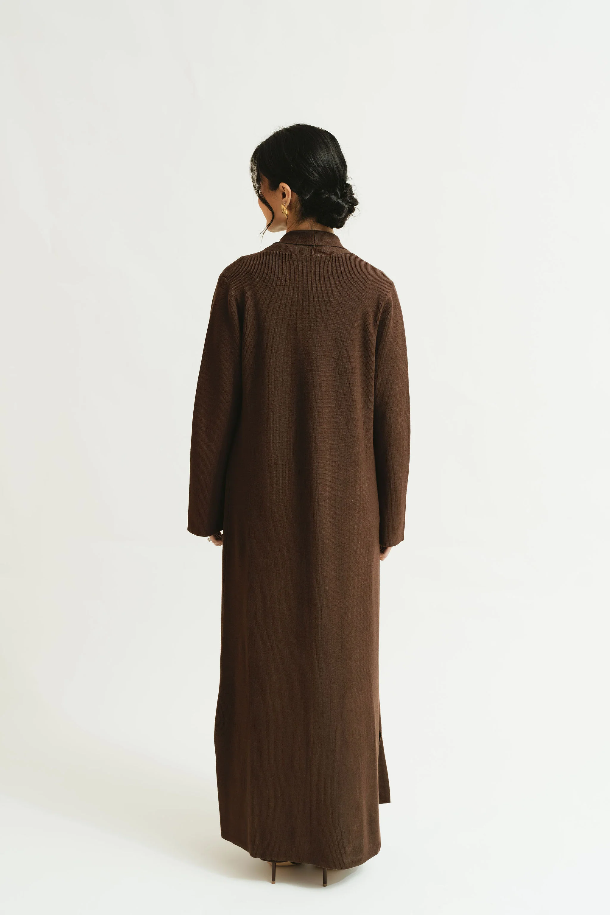 Lileian Knit Dress Set (Espresso) - Image 5
