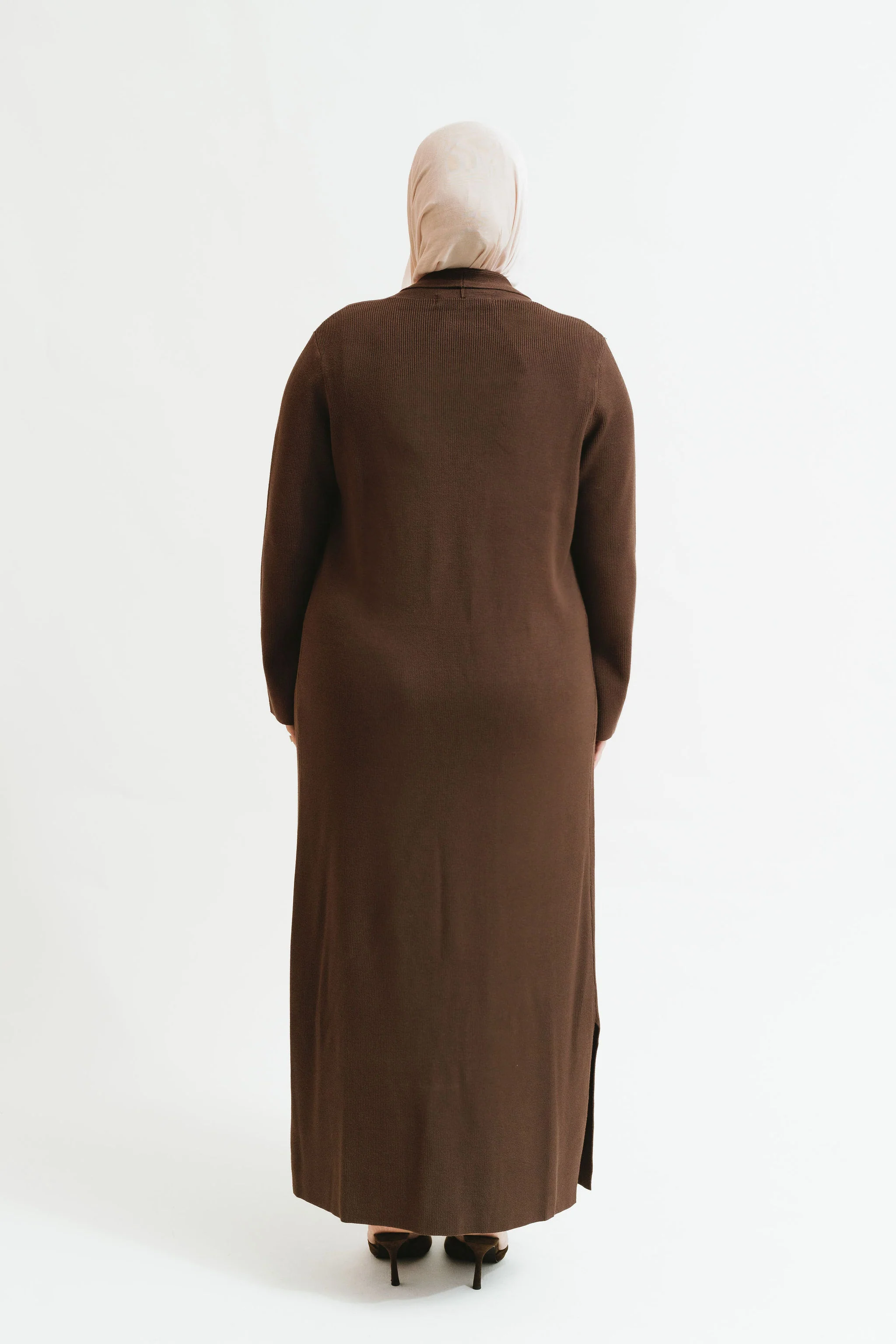 Lileian Knit Dress Set (Espresso) - Image 8