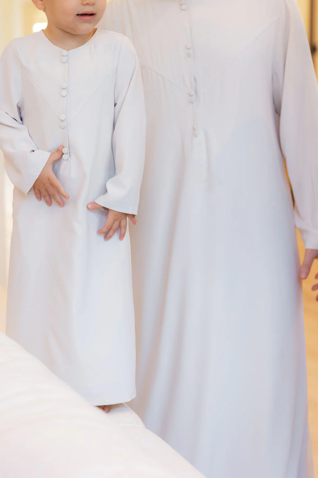 Mens Thobe (Ecru) - Image 11