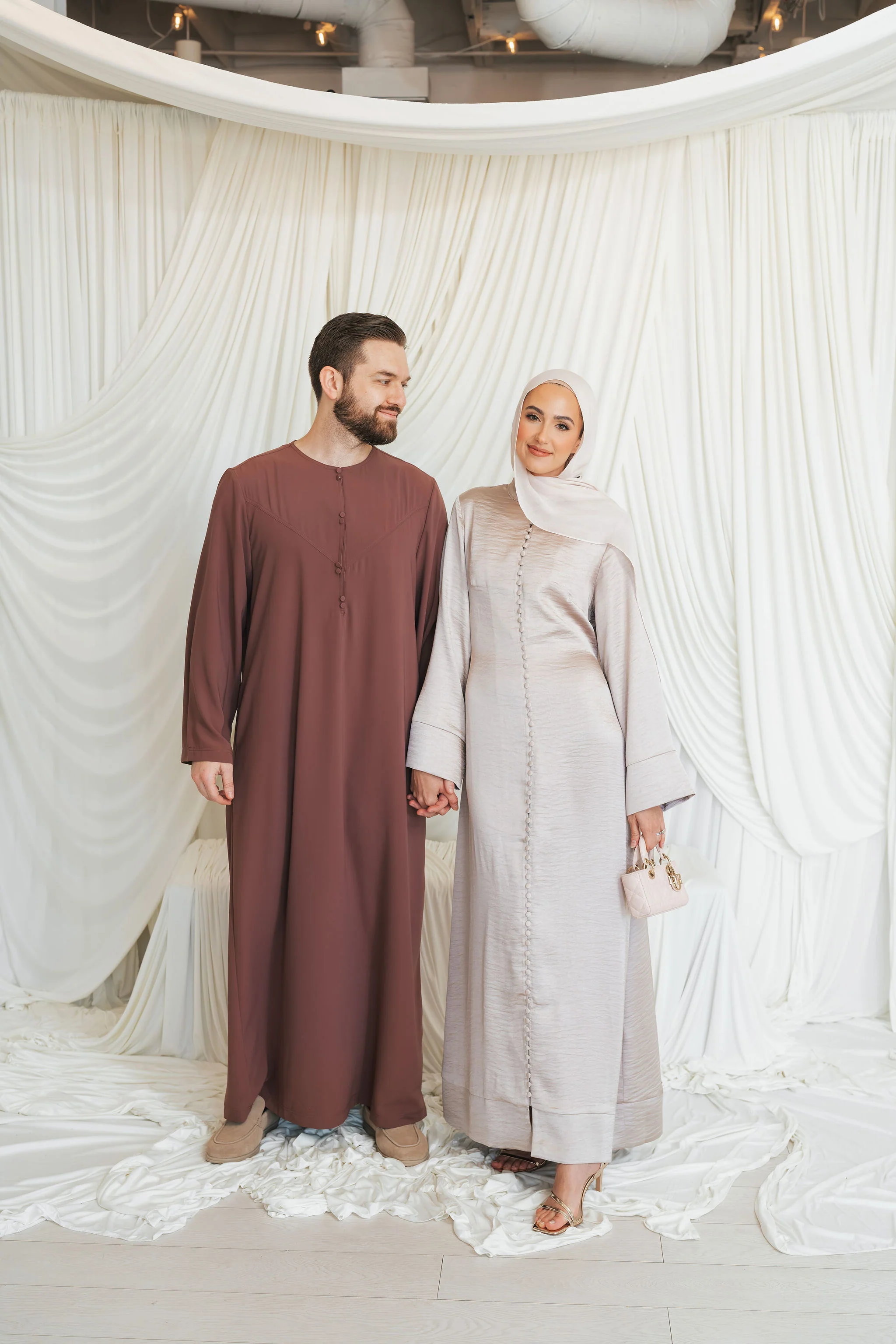 Mens Thobe (Mahogany) - Image 9