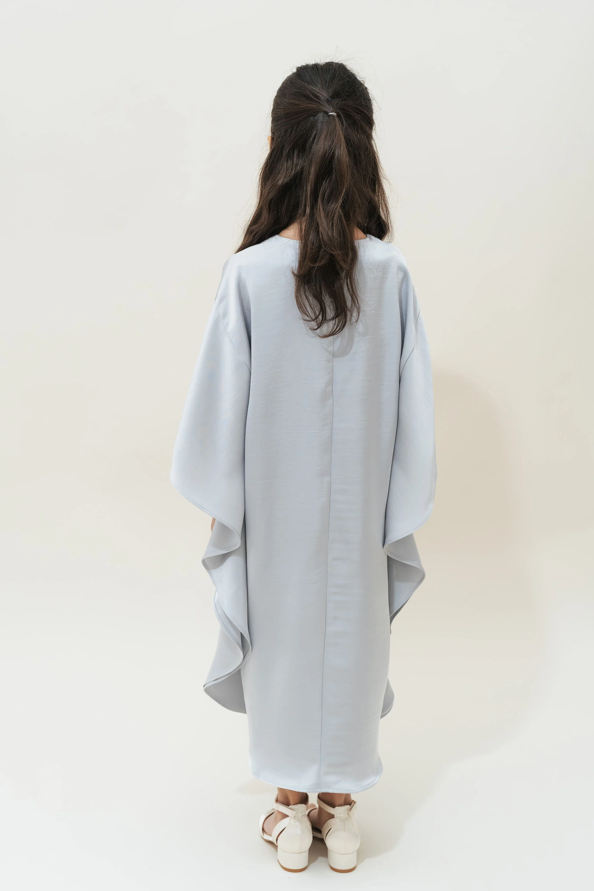Mini Sahar Butterfly Kaftan (Moonstone Blue) - Image 3
