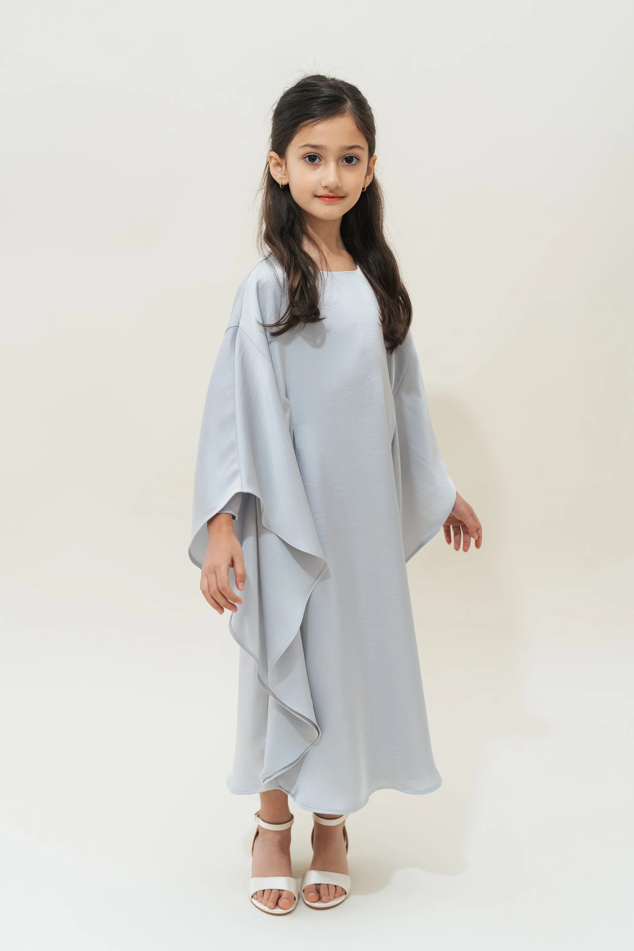 Mini Sahar Butterfly Kaftan (Moonstone Blue) - Image 4