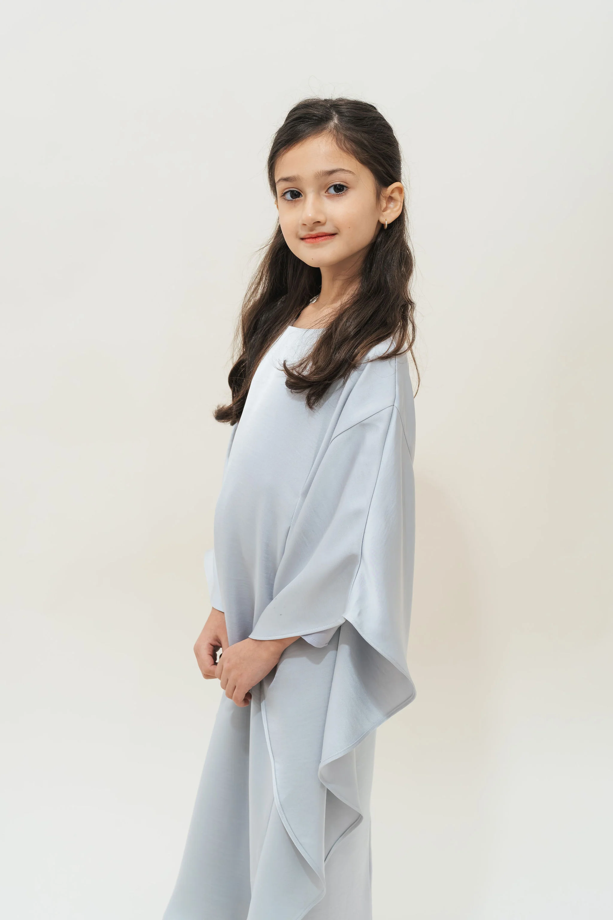 Mini Sahar Butterfly Kaftan (Moonstone Blue) - Image 6