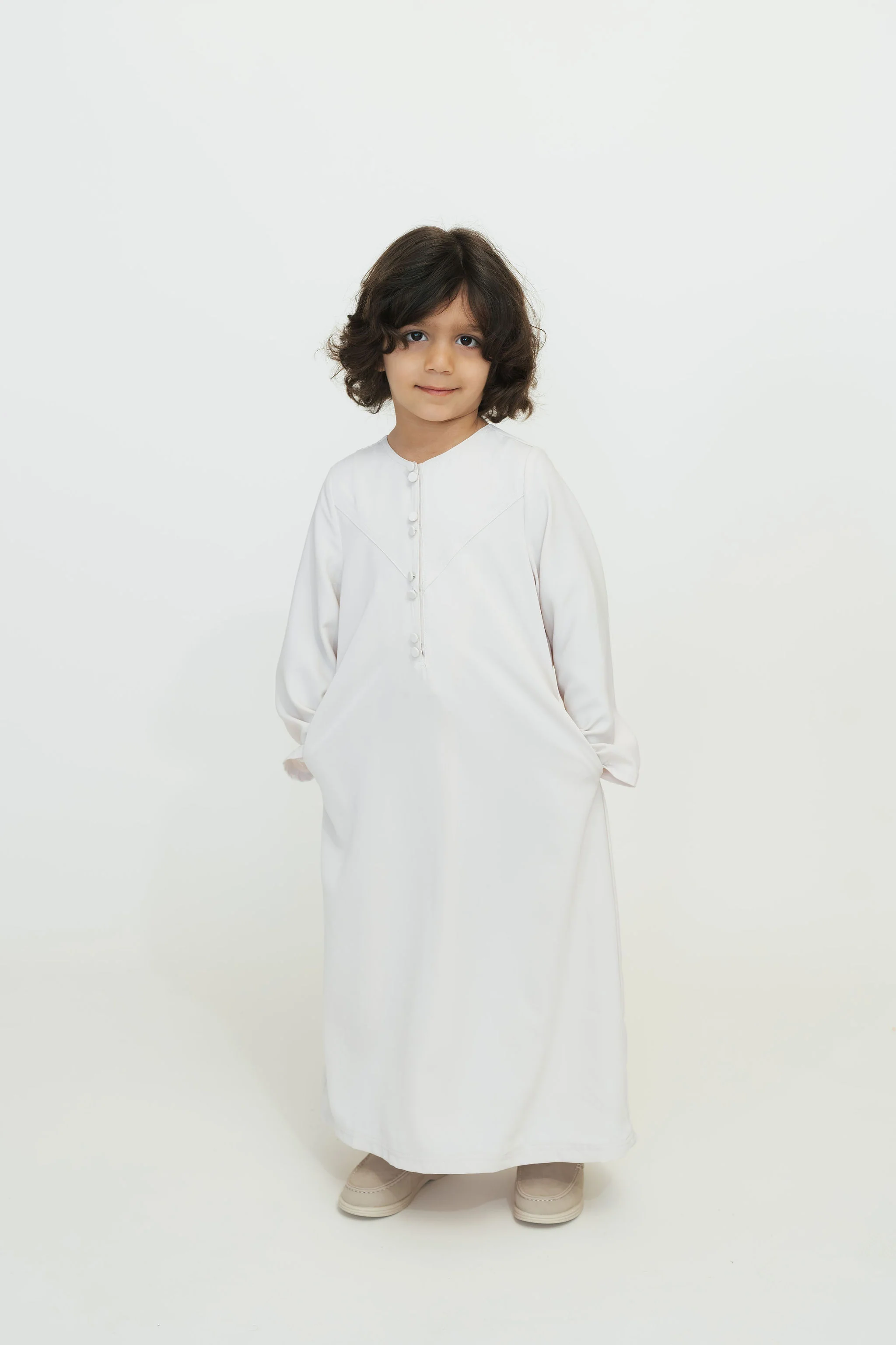 Mini Thobe (Ecru) - Image 7