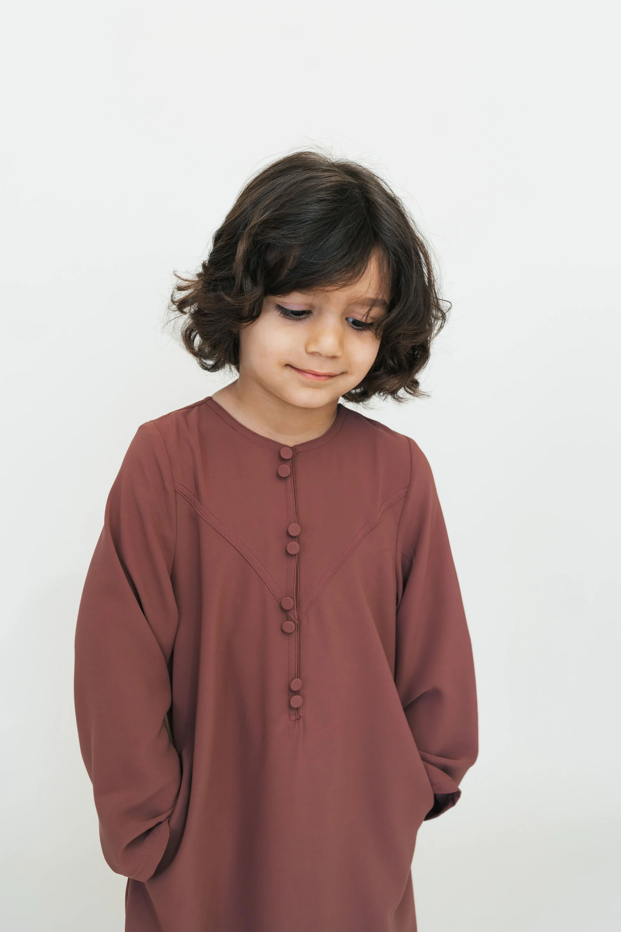 Mini Thobe (Mahogany) - Image 3