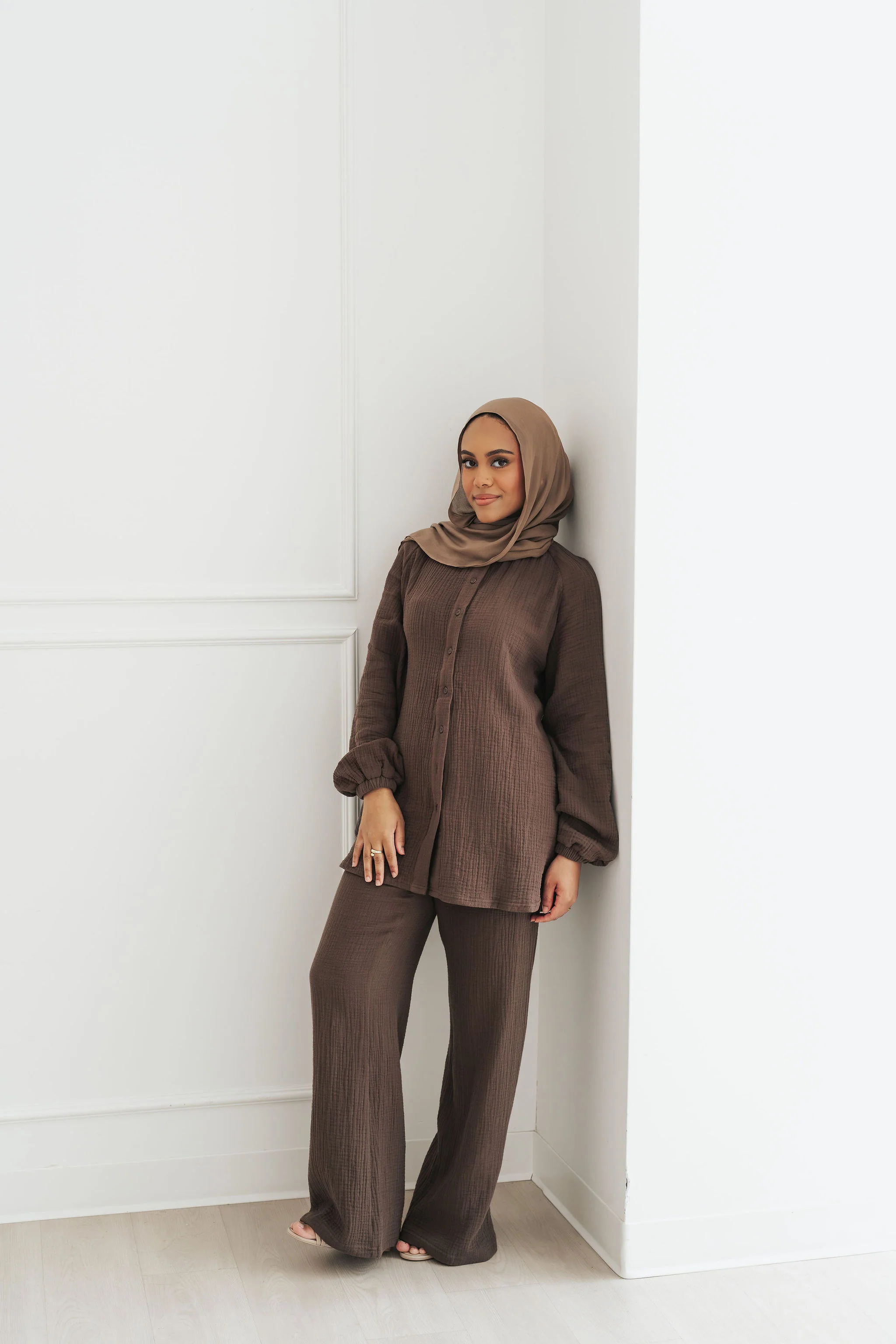 Rima Top & Pant Set (Oak) - Image 10