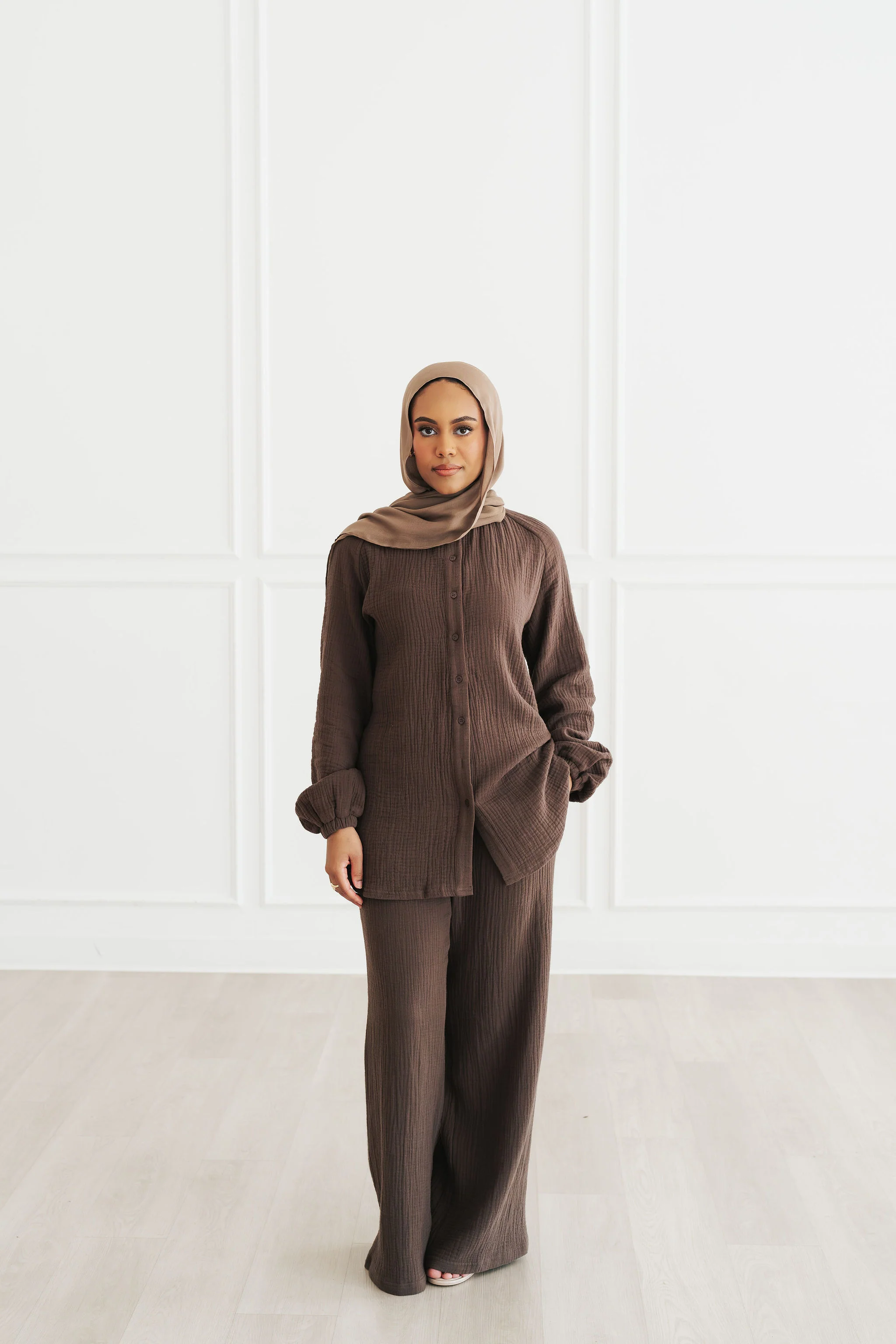 Rima Top & Pant Set (Oak) - Image 14