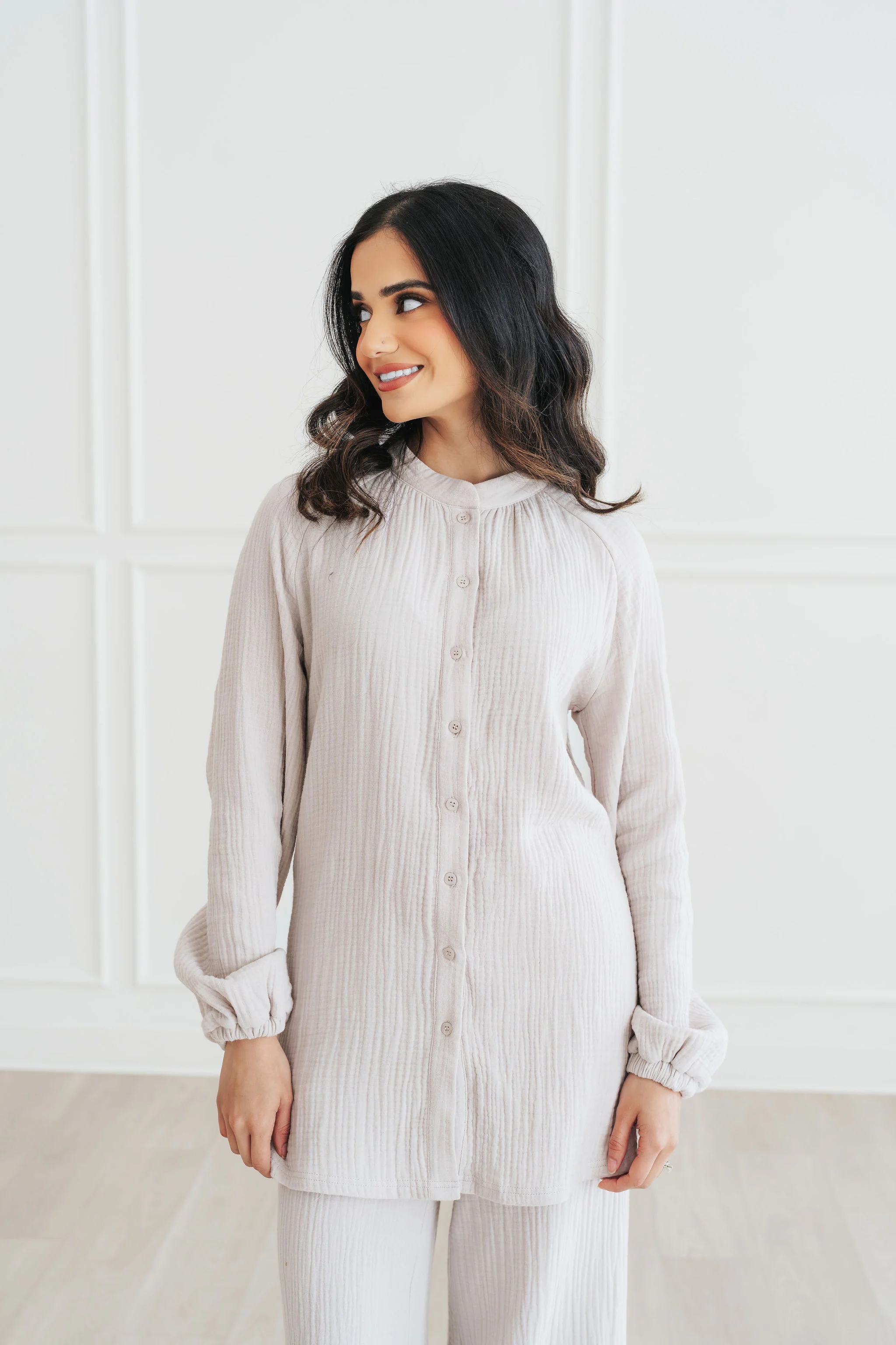 Rima Top & Pant Set (Stone) - Image 4