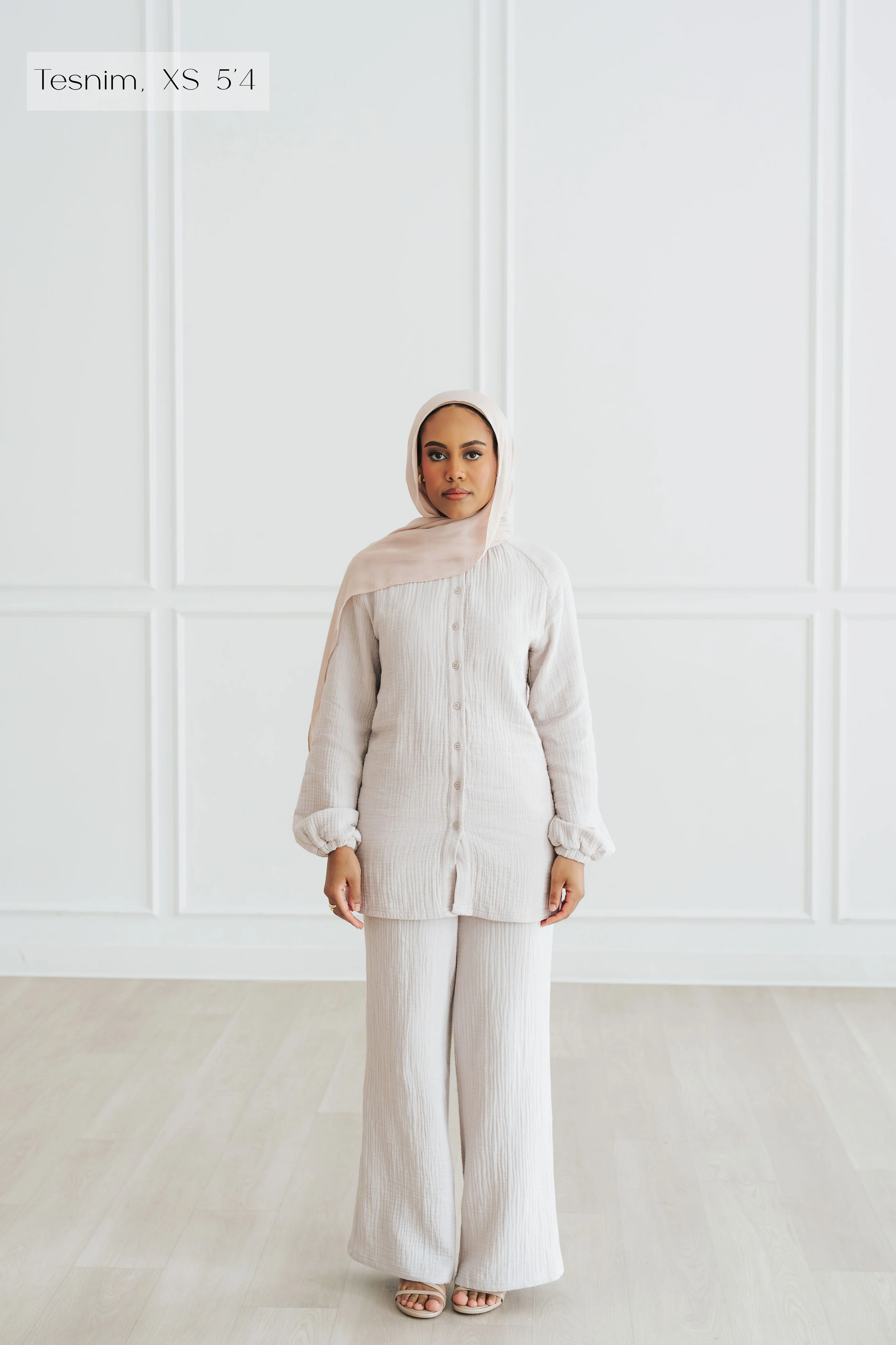 Rima Top & Pant Set (Stone) - Image 8
