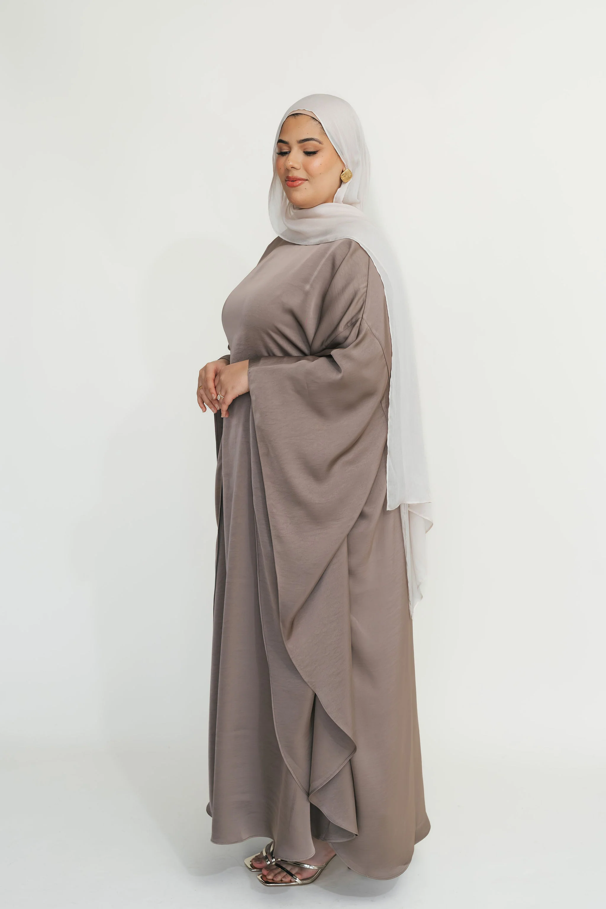 Sahar Butterfly Kaftan (Evening Mauve) - Image 11