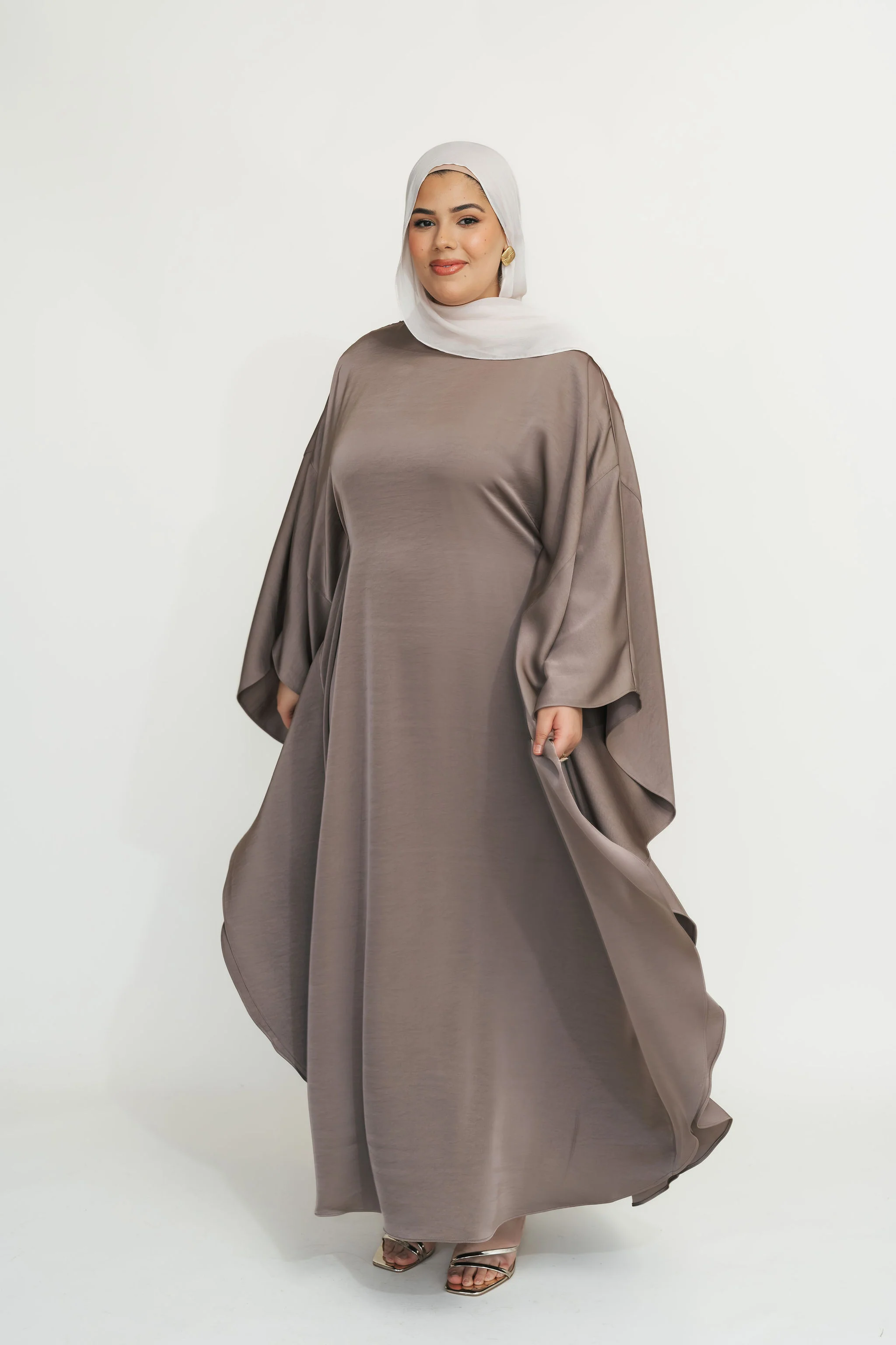 Sahar Butterfly Kaftan (Evening Mauve) - Image 12