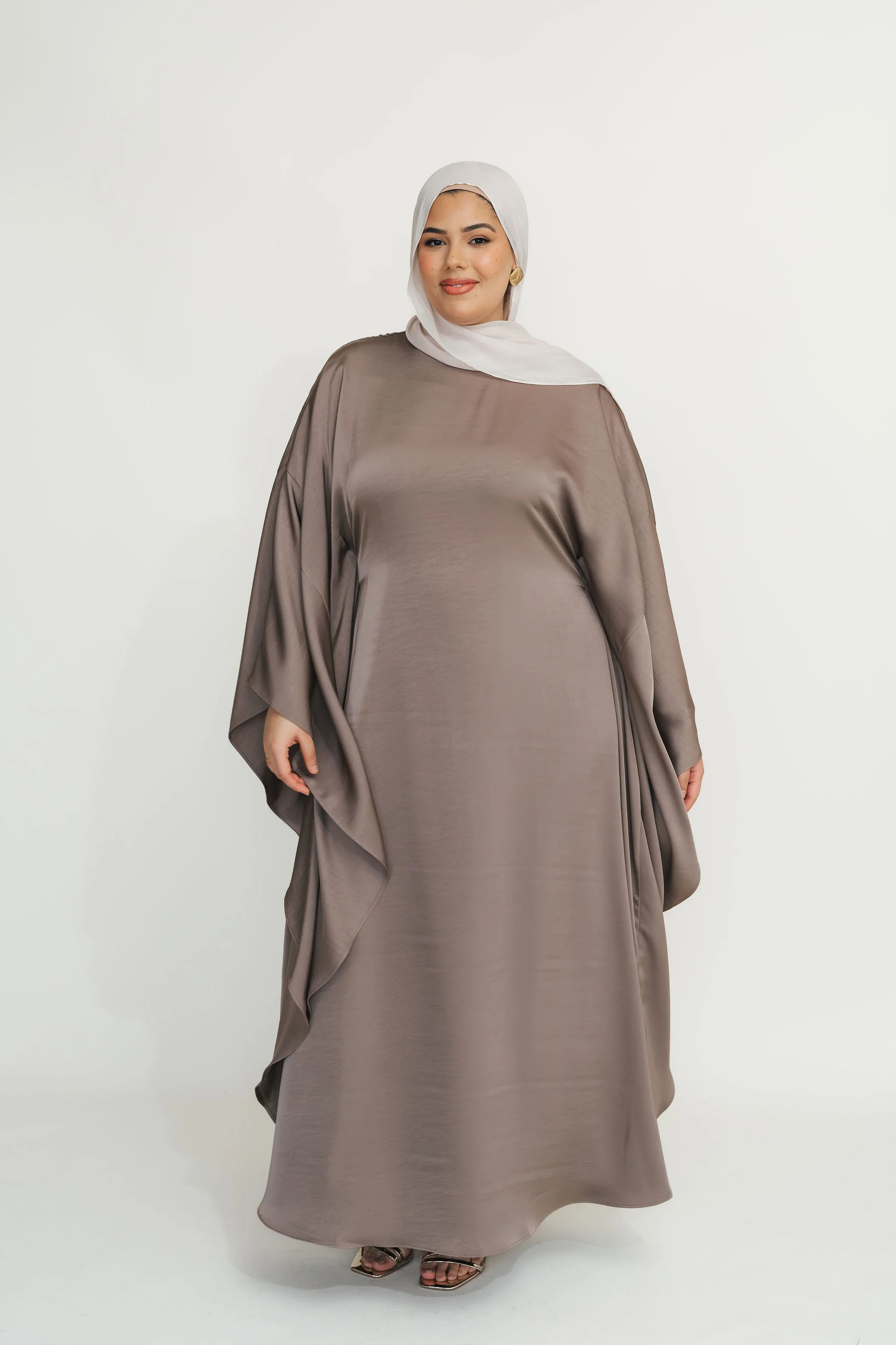 Sahar Butterfly Kaftan (Evening Mauve) - Image 13