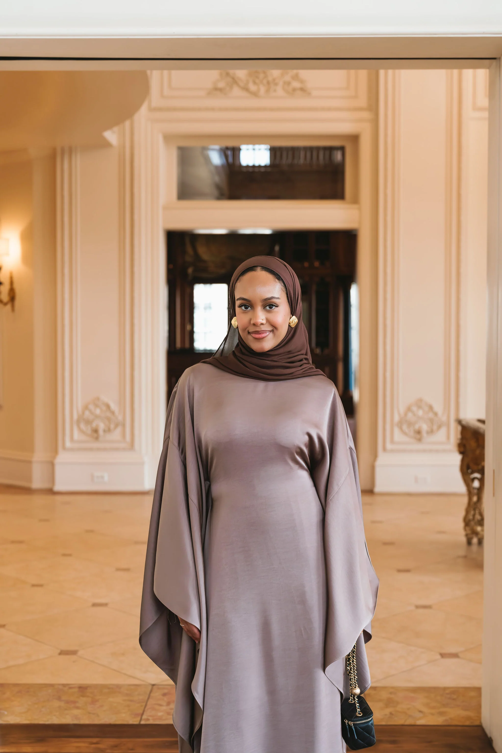 Sahar Butterfly Kaftan (Evening Mauve) - Image 20