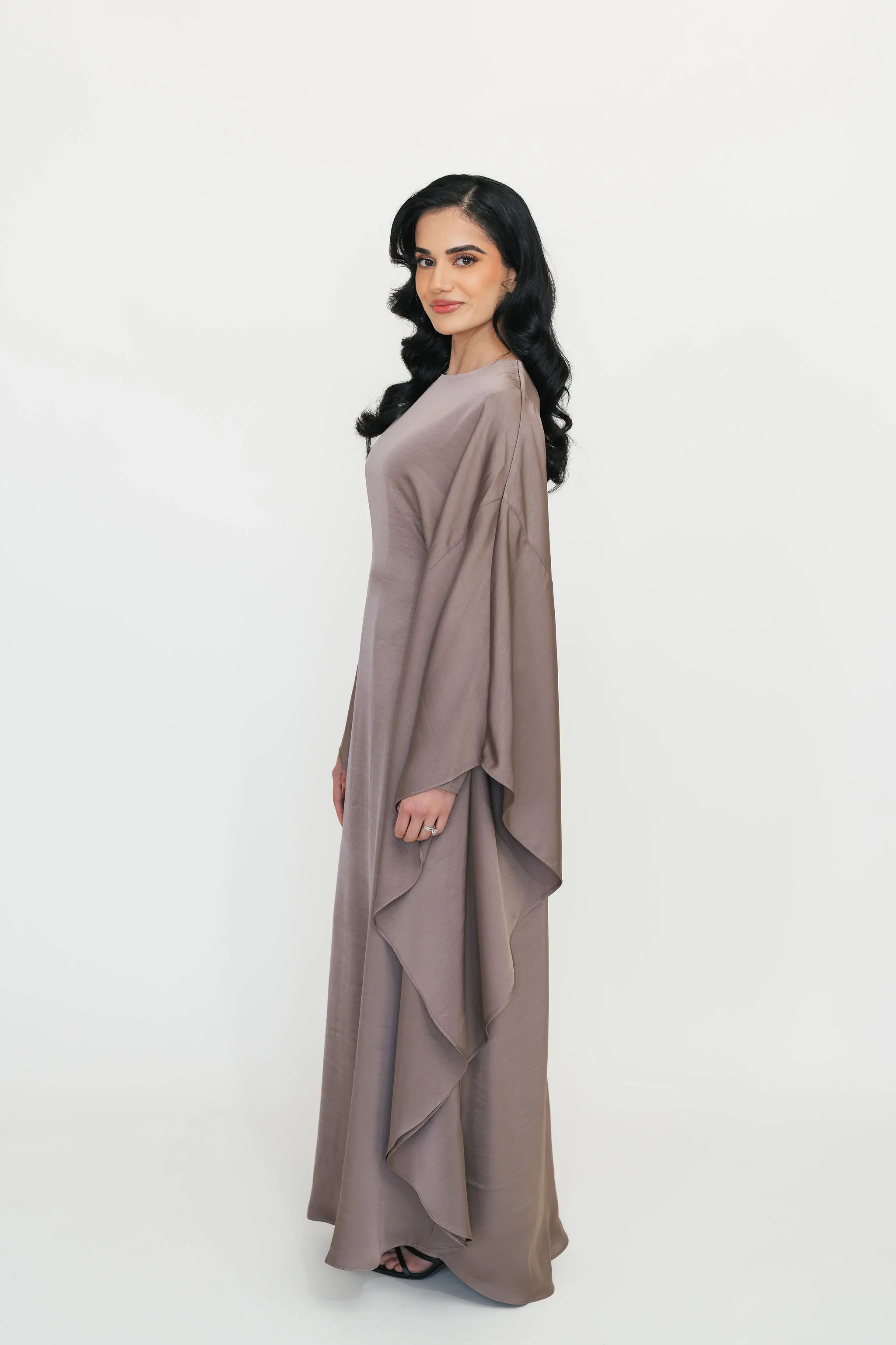 Sahar Butterfly Kaftan (Evening Mauve) - Image 3