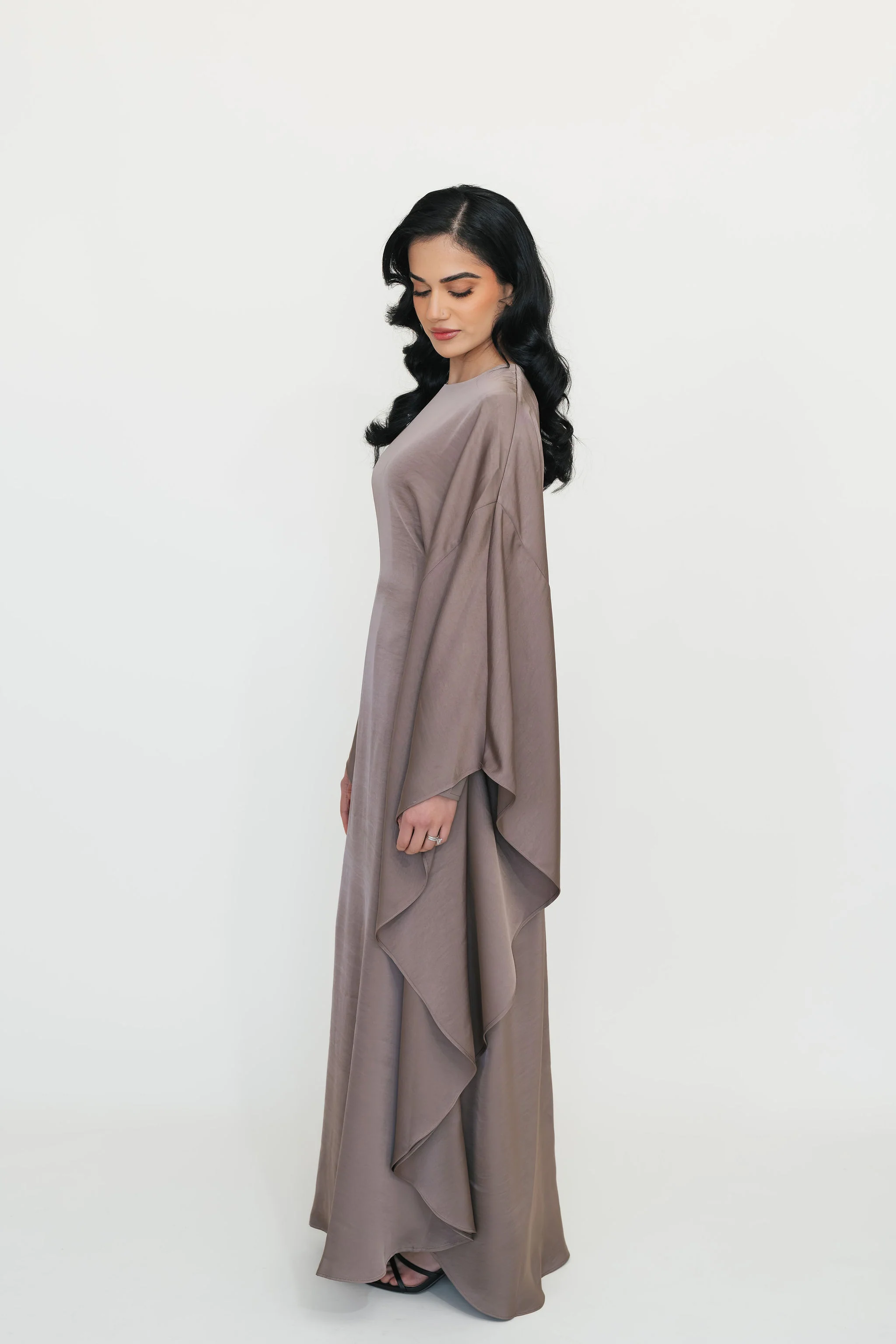 Sahar Butterfly Kaftan (Evening Mauve) - Image 4