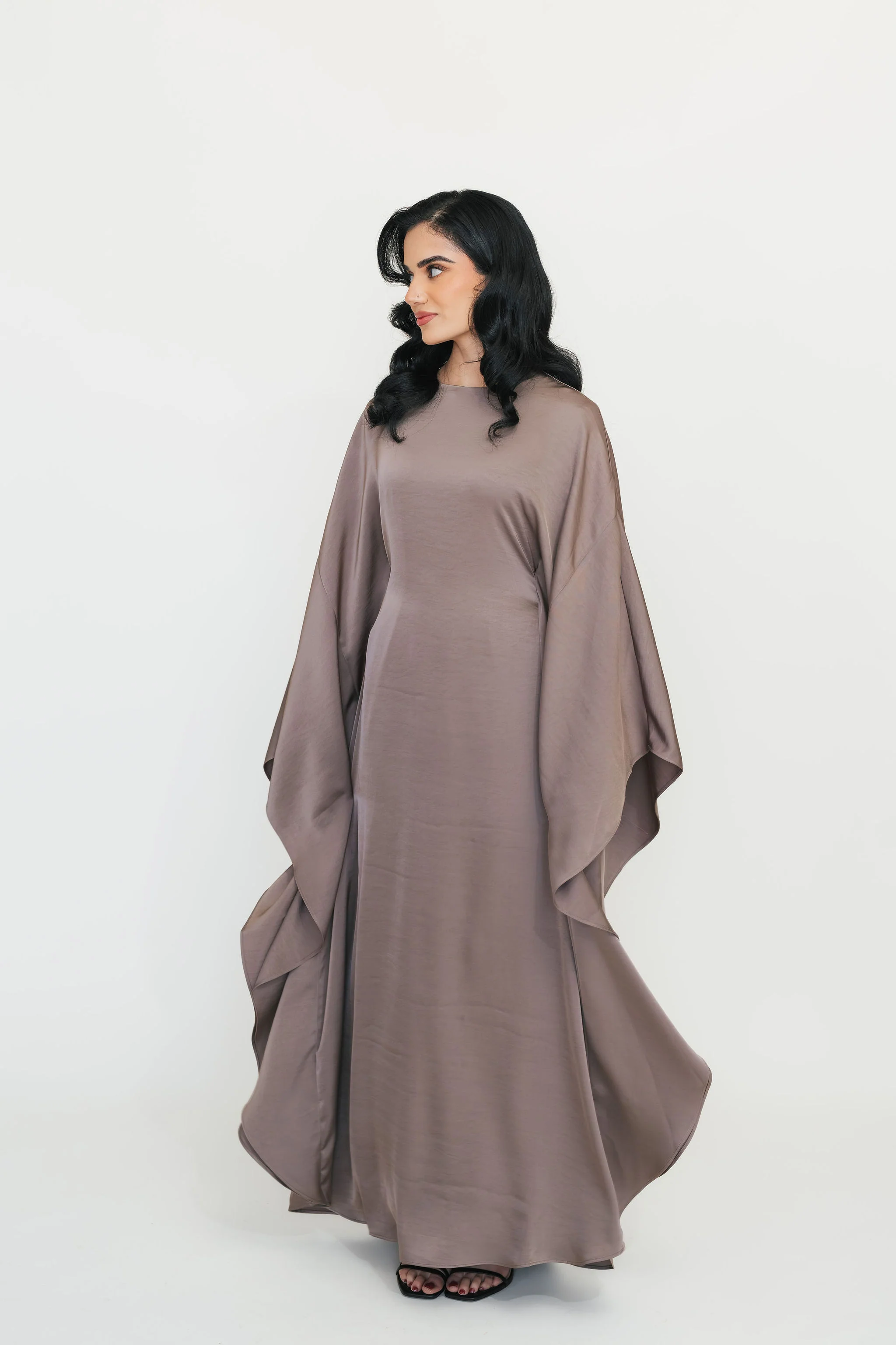 Sahar Butterfly Kaftan (Evening Mauve) - Image 7