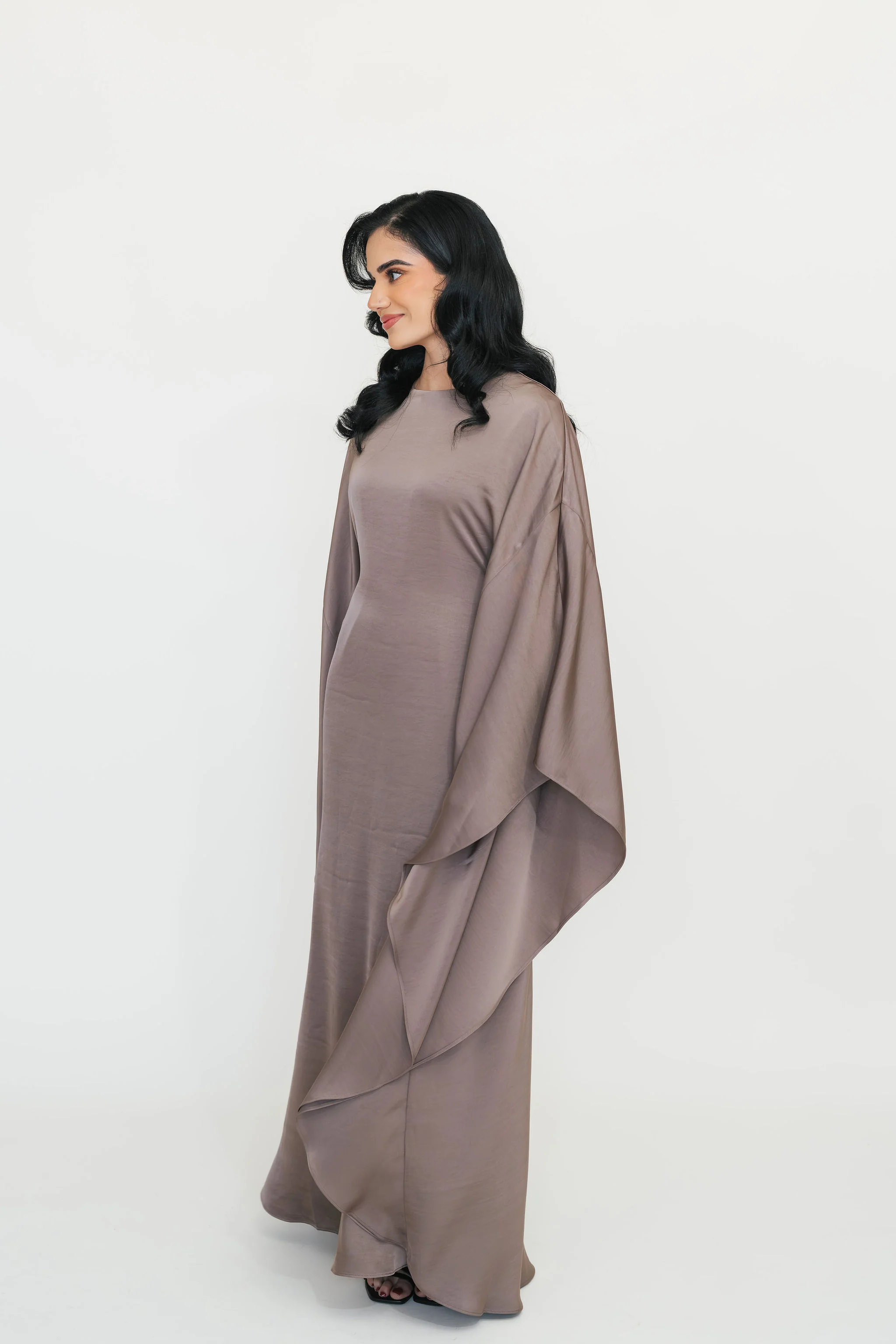Sahar Butterfly Kaftan (Evening Mauve) - Image 8