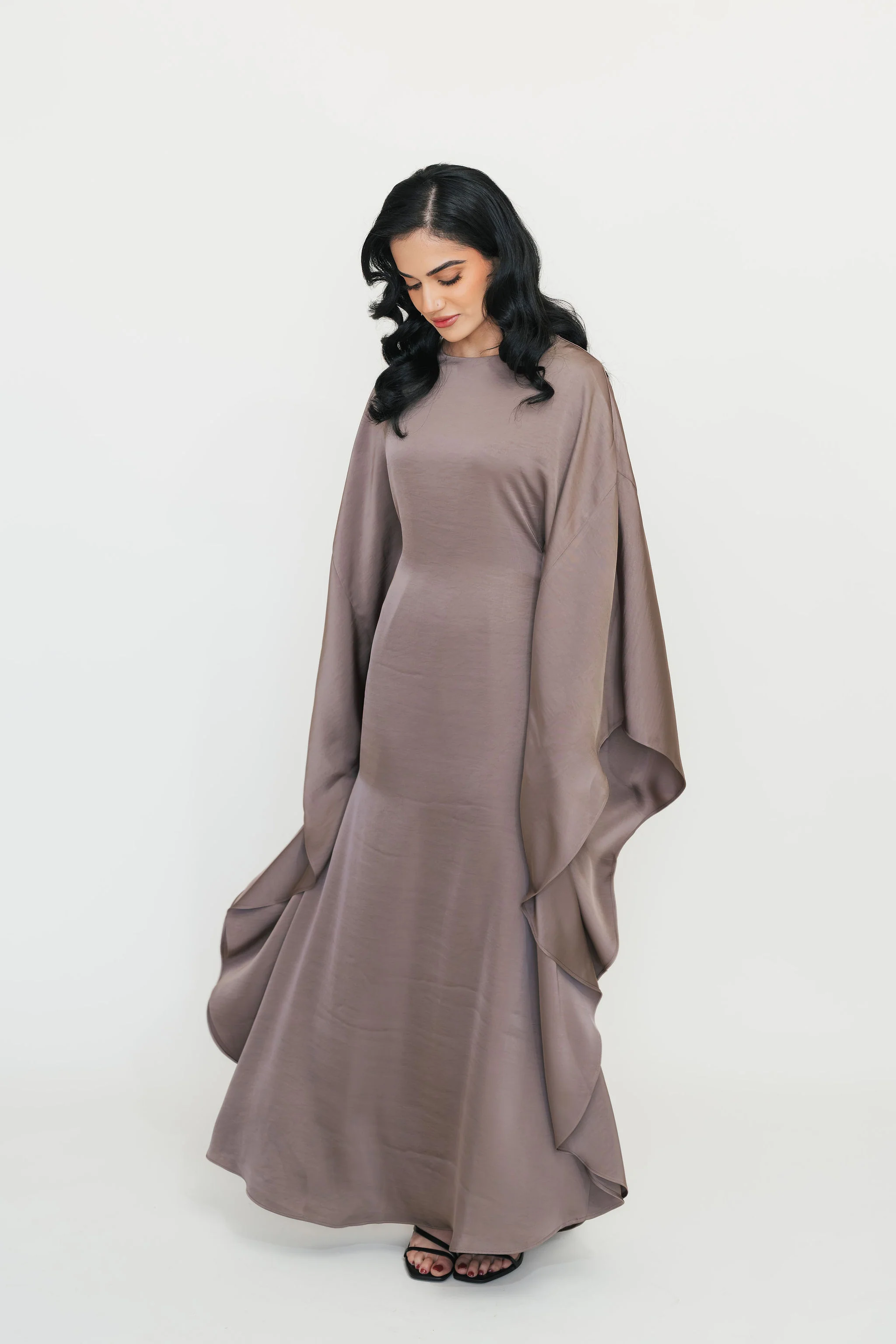 Sahar Butterfly Kaftan (Evening Mauve) - Image 9