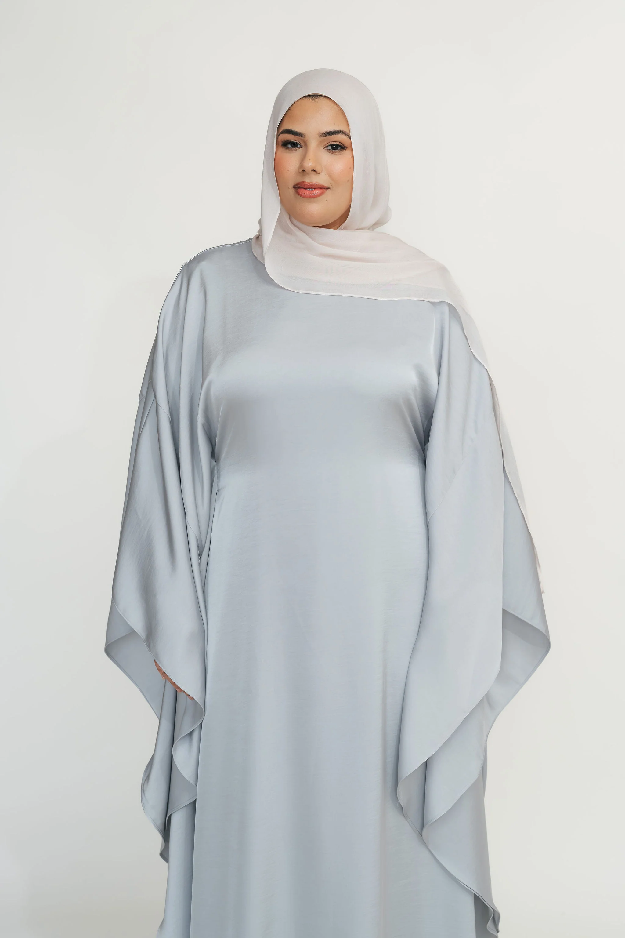 Sahar Butterfly Kaftan (Moonstone Blue) - Image 11