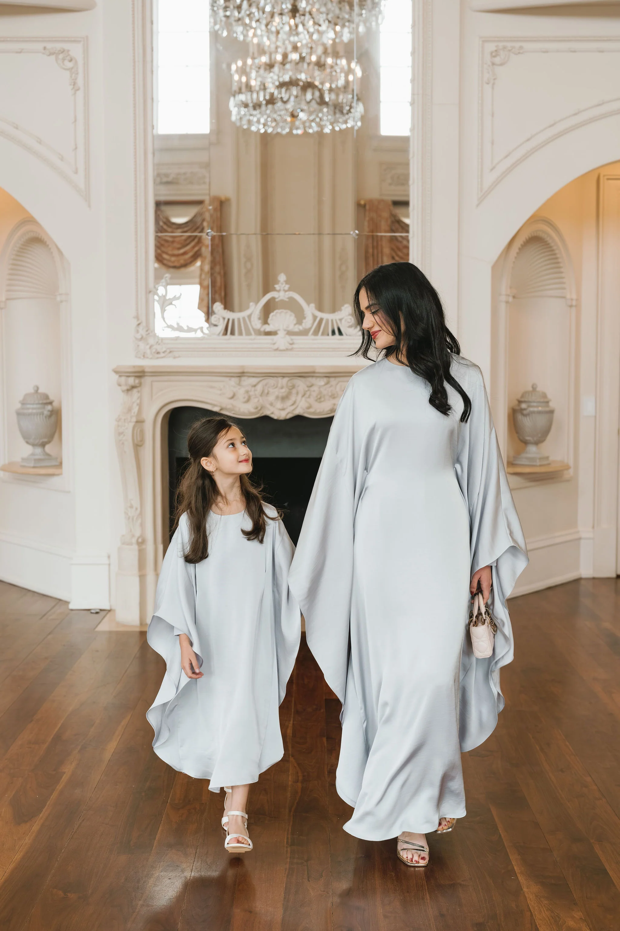 Sahar Butterfly Kaftan (Moonstone Blue) - Image 16