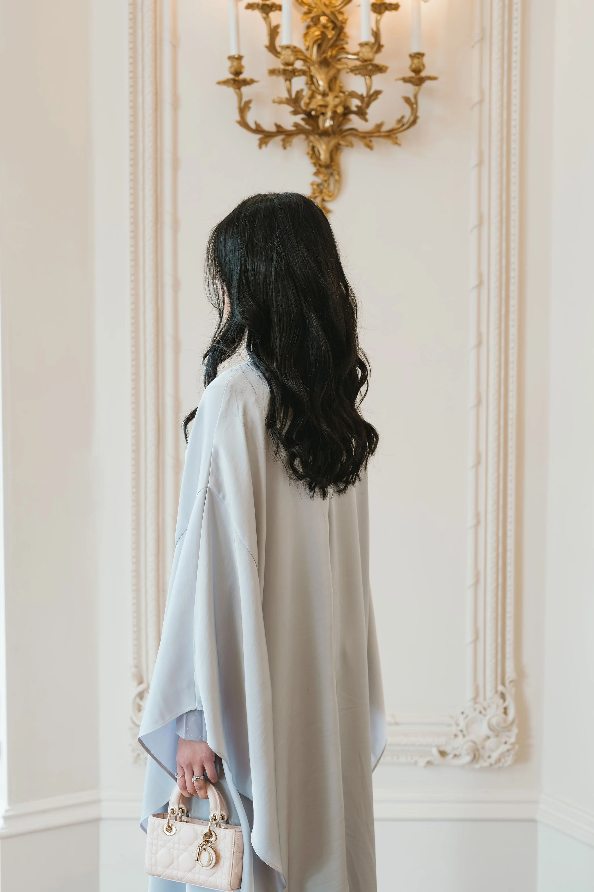 Sahar Butterfly Kaftan (Moonstone Blue) - Image 17
