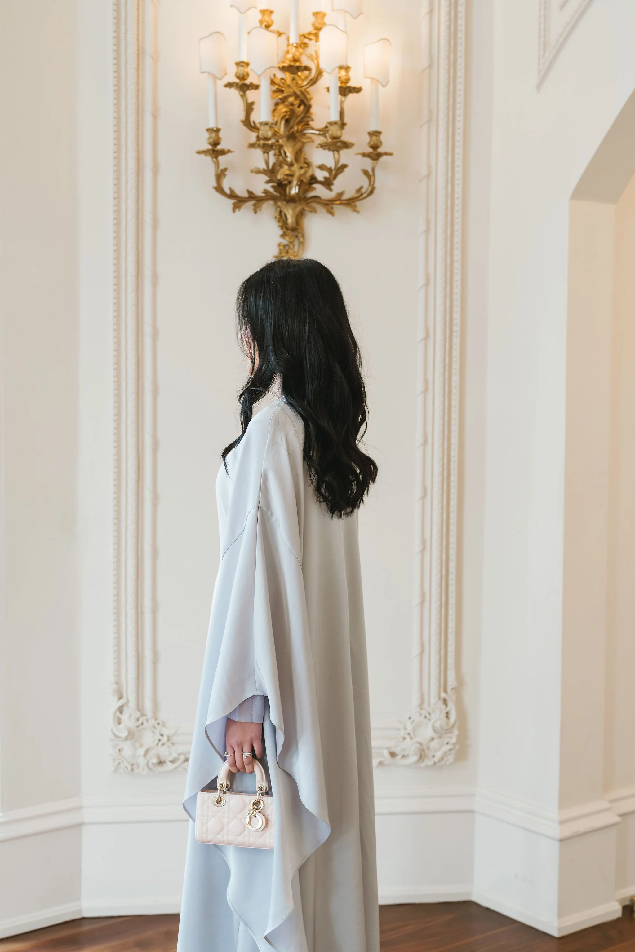 Sahar Butterfly Kaftan (Moonstone Blue) - Image 18