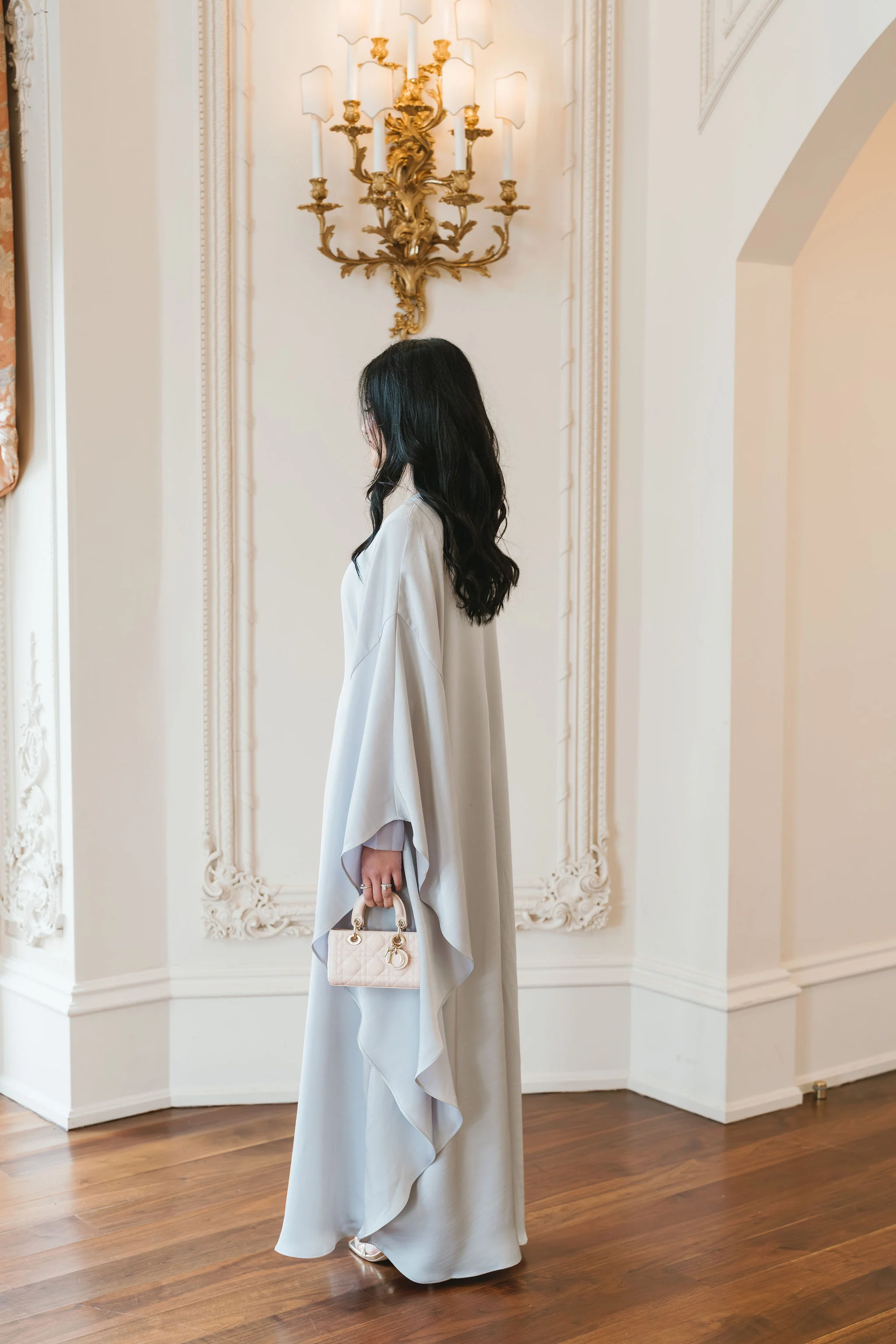 Sahar Butterfly Kaftan (Moonstone Blue) - Image 19