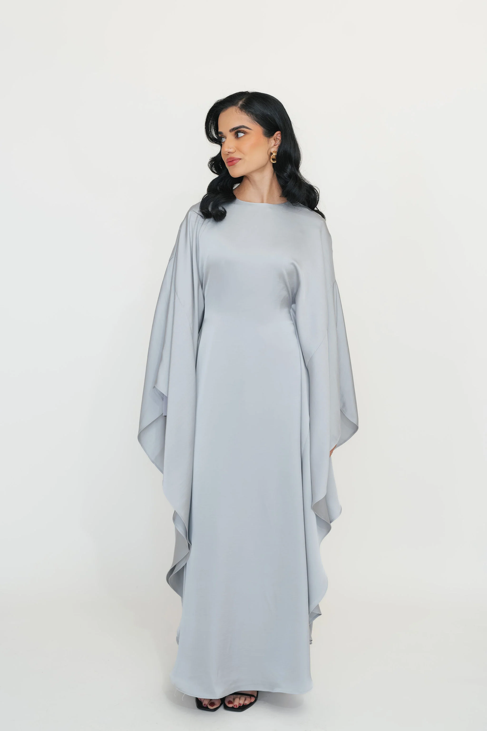 Sahar Butterfly Kaftan (Moonstone Blue) - Image 3