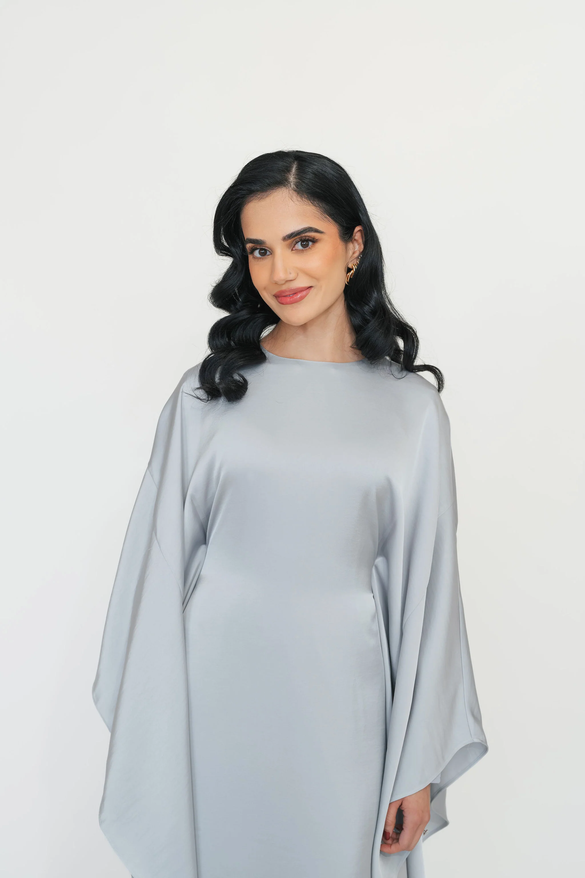 Sahar Butterfly Kaftan (Moonstone Blue) - Image 4