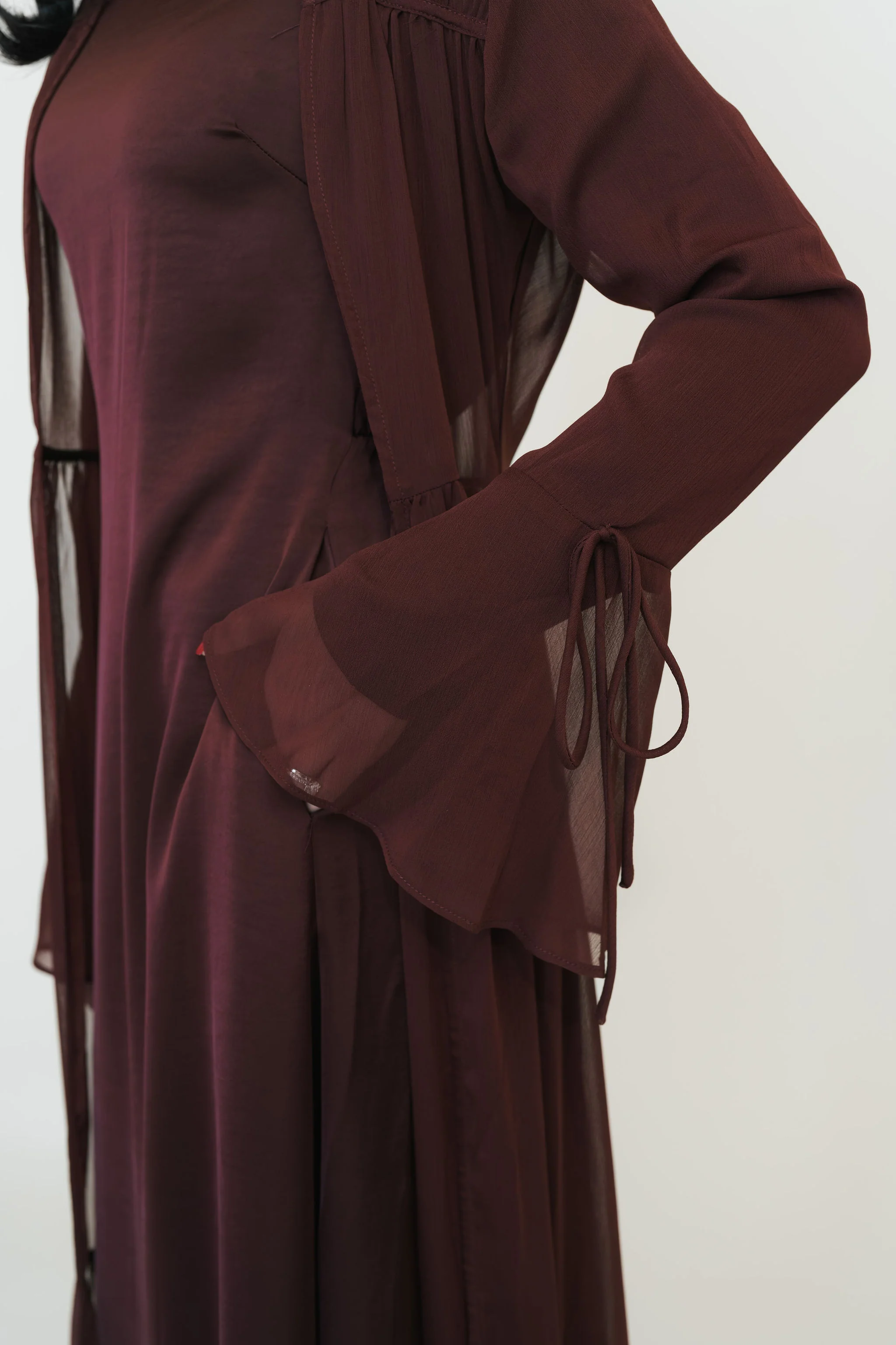 Sofia Abaya Set (Crushed Plum) - Image 10