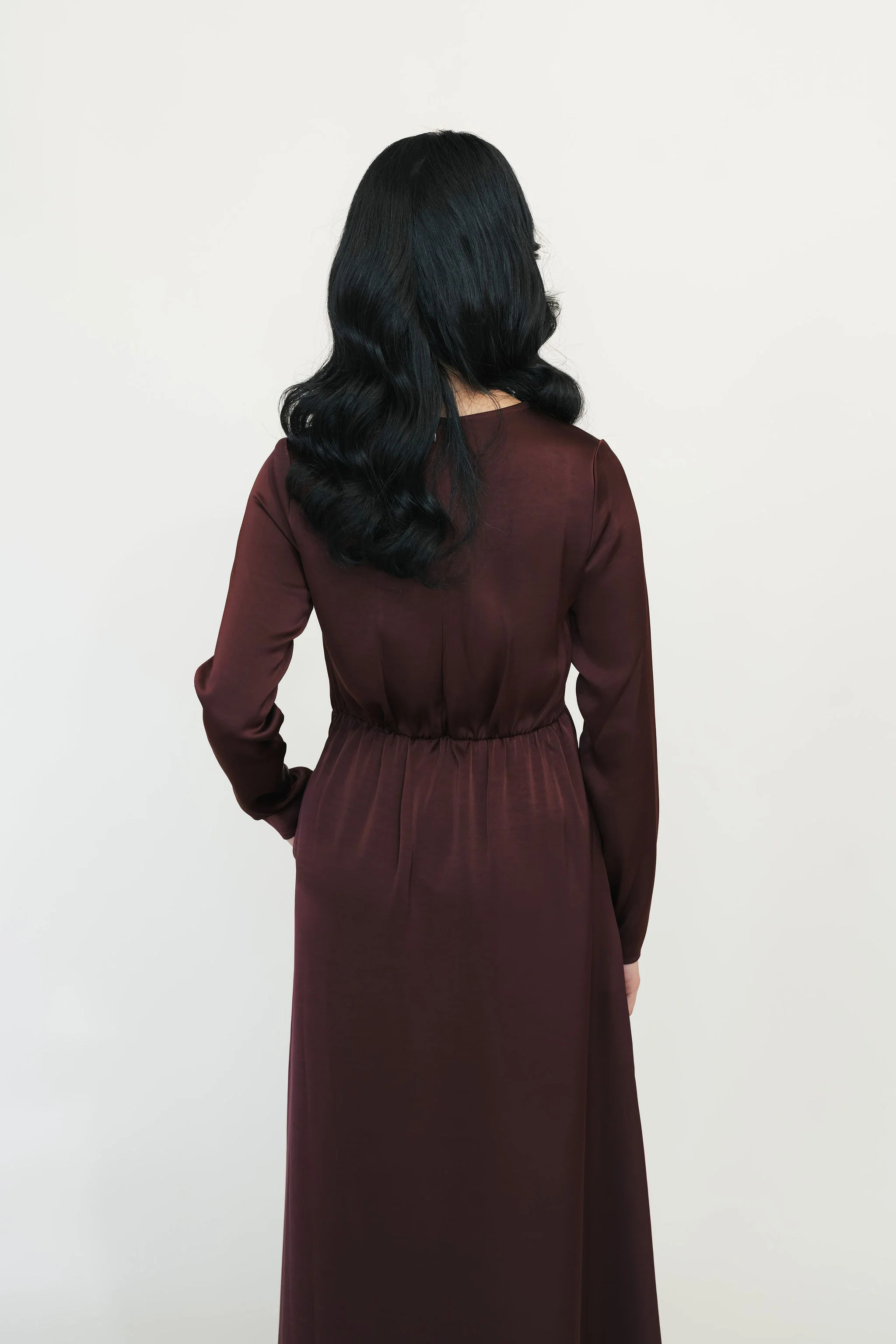 Sofia Abaya Set (Crushed Plum) - Image 11