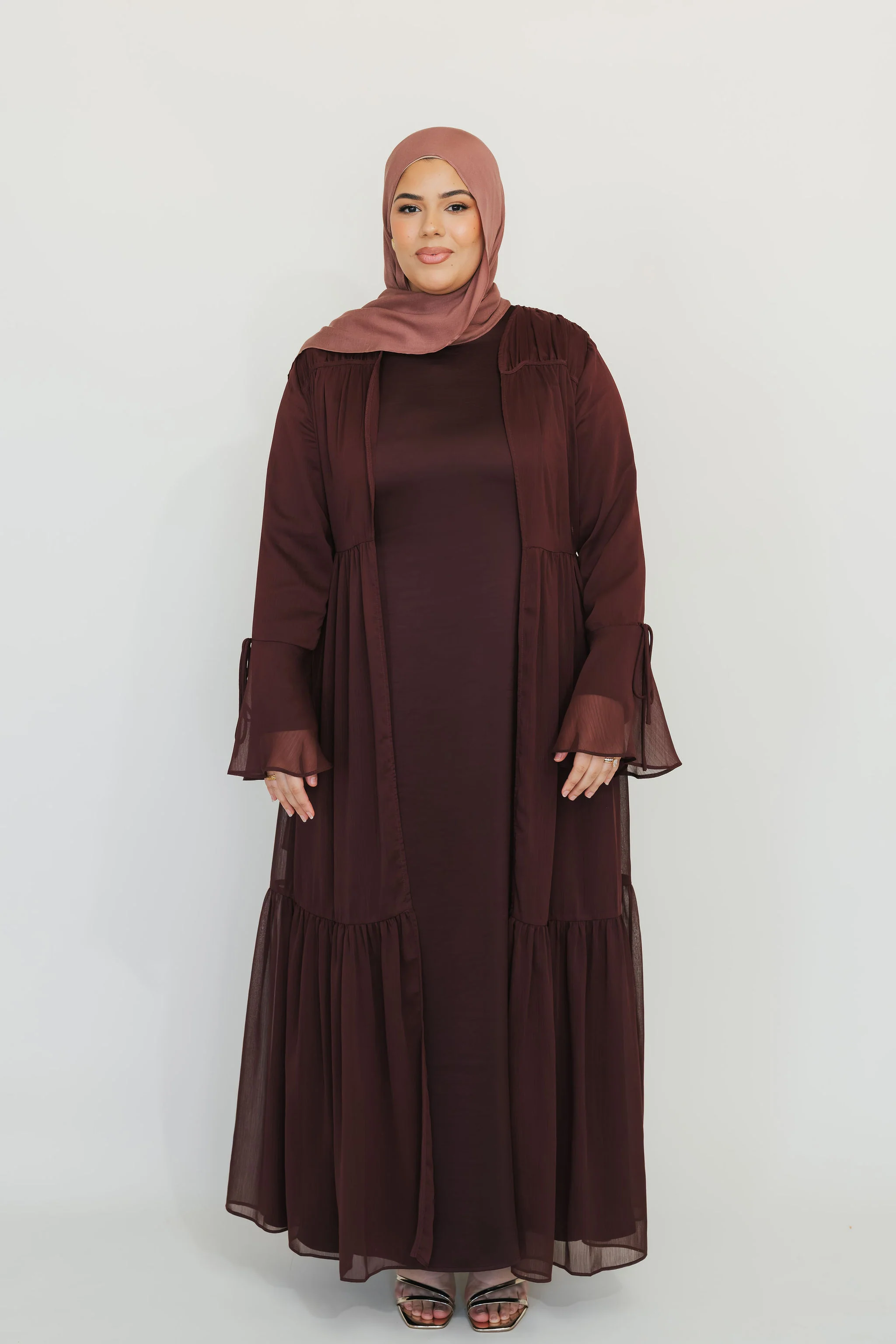 Sofia Abaya Set (Crushed Plum) - Image 12
