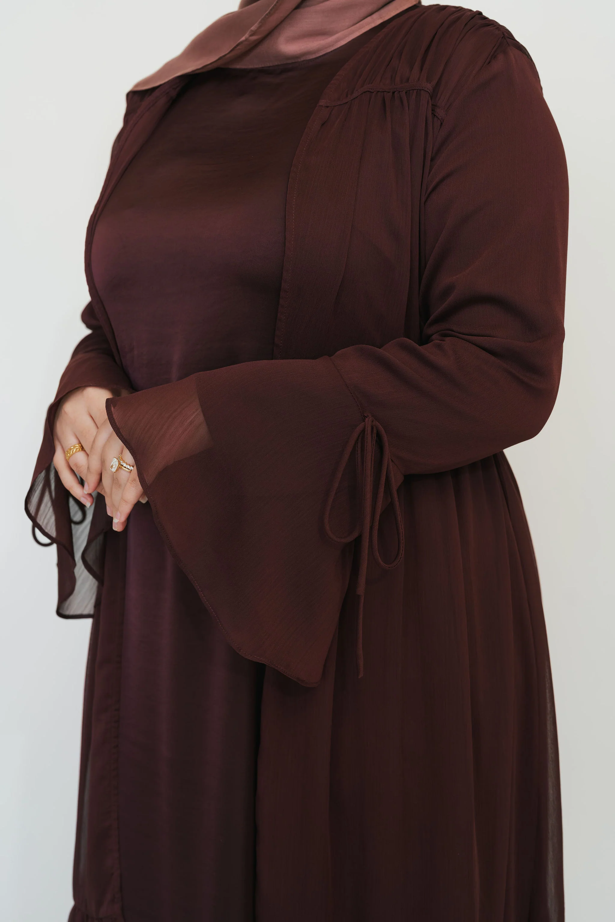 Sofia Abaya Set (Crushed Plum) - Image 14