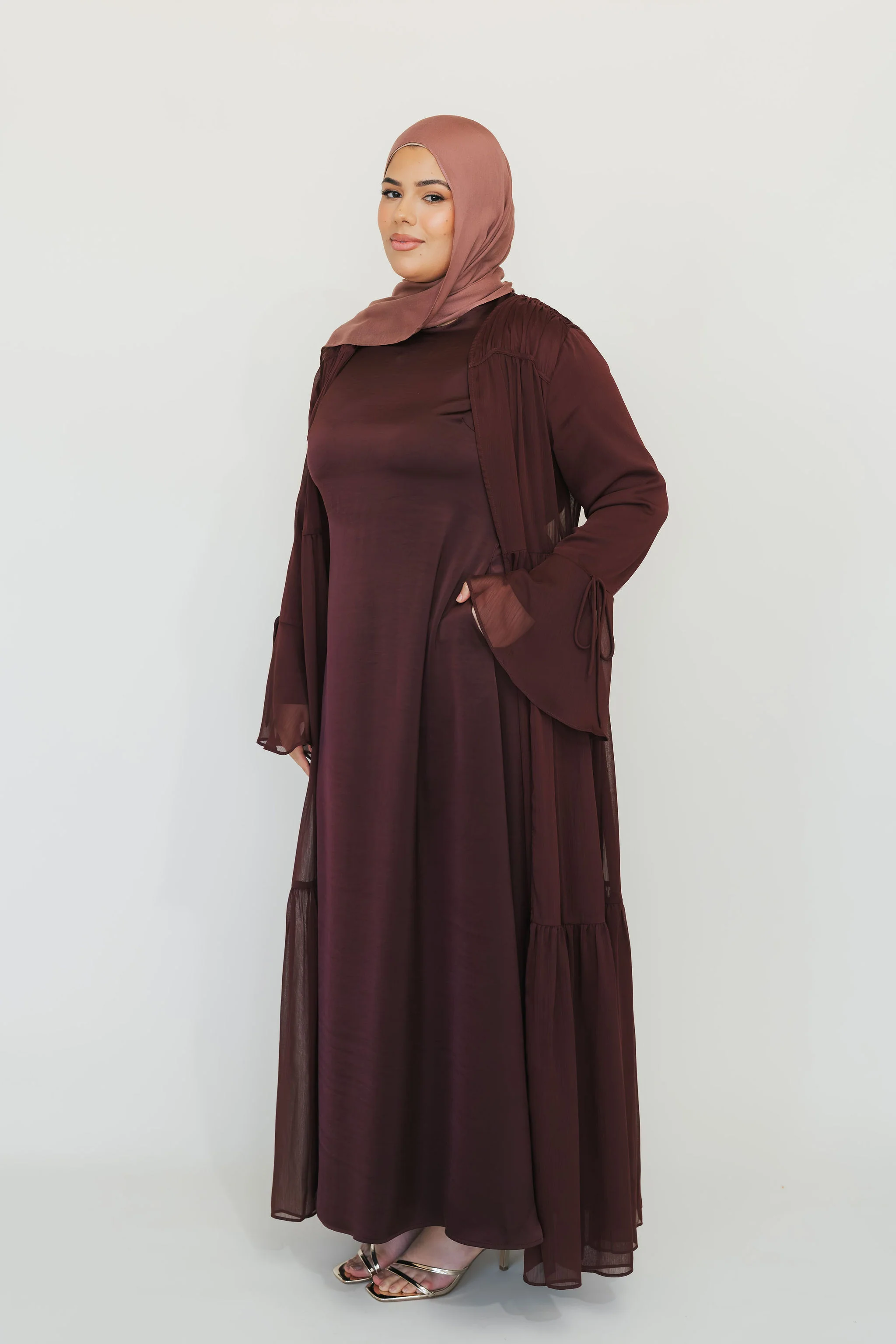 Sofia Abaya Set (Crushed Plum) - Image 15