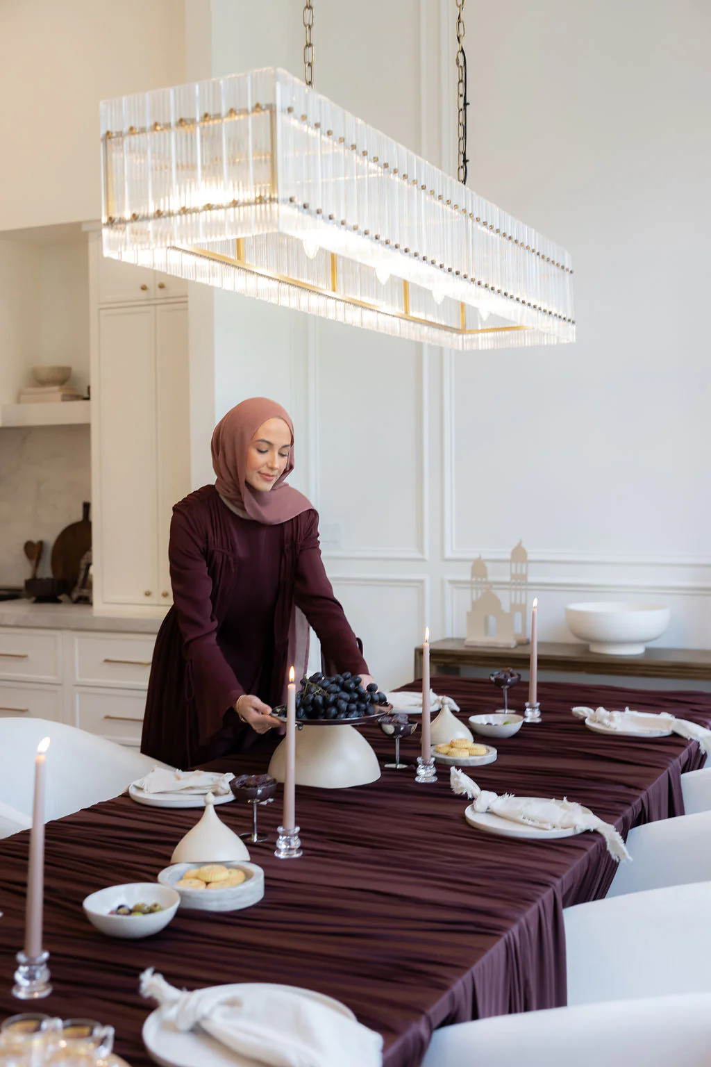 Sofia Abaya Set (Crushed Plum) - Image 19