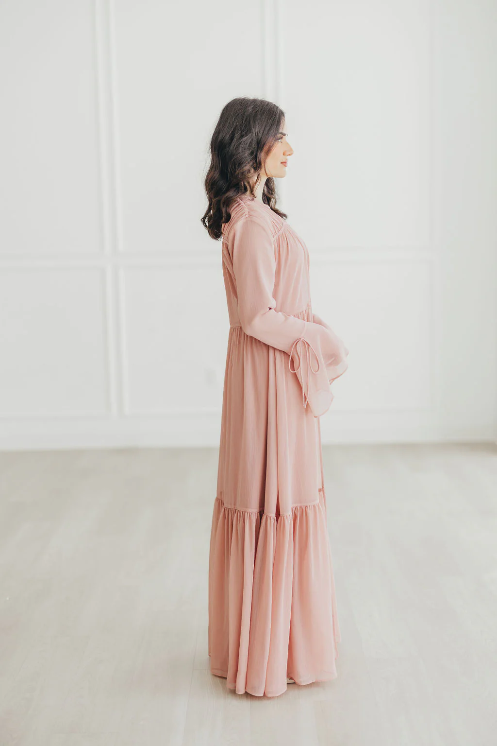 Sofia Abaya Set (Desert Rose) - Image 3