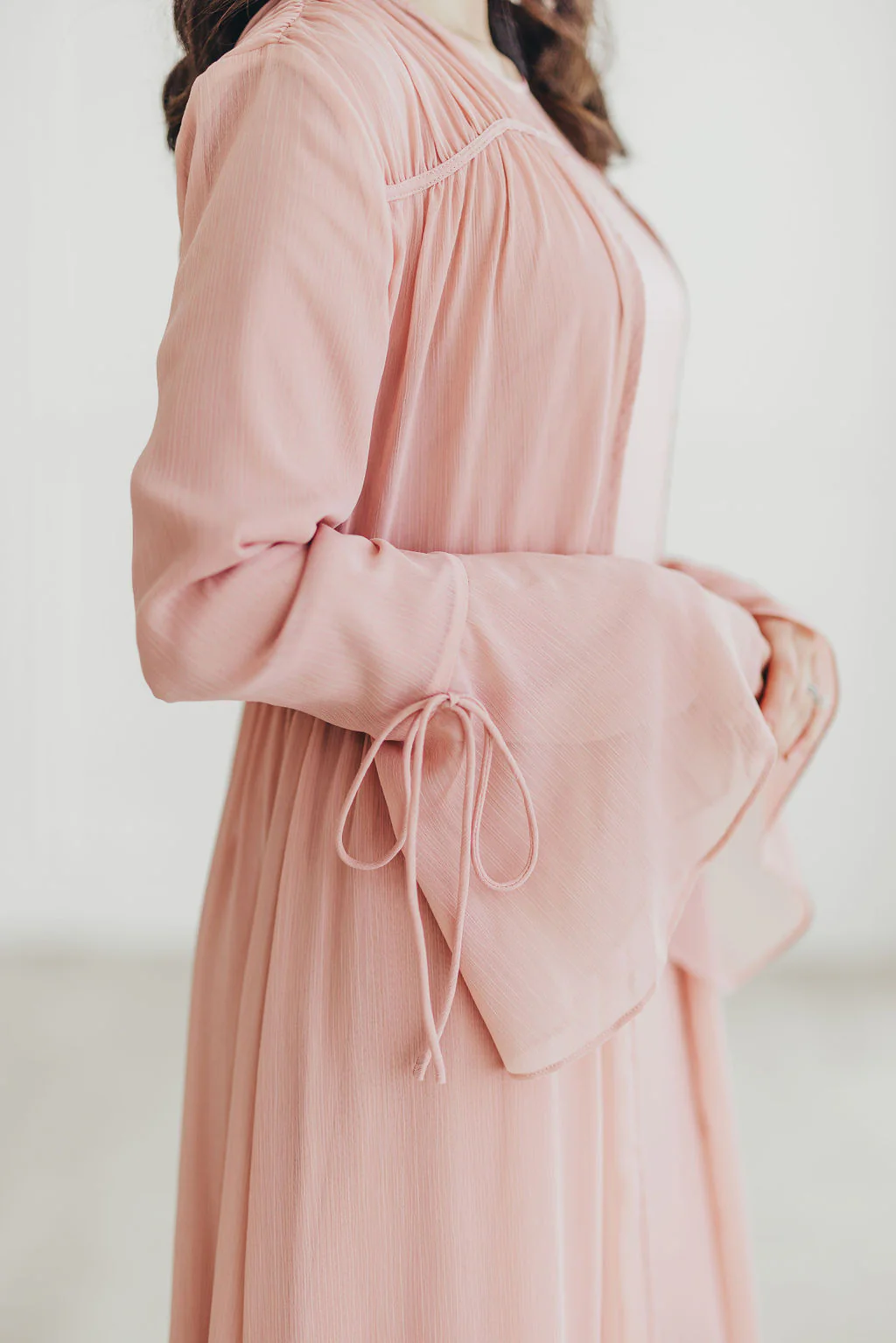 Sofia Abaya Set (Desert Rose) - Image 4