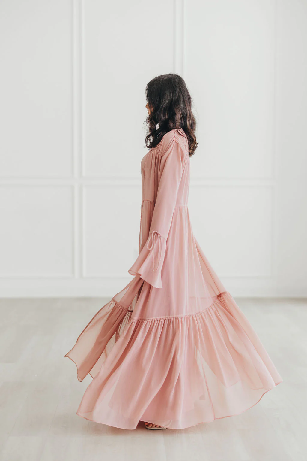 Sofia Abaya Set (Desert Rose) - Image 6