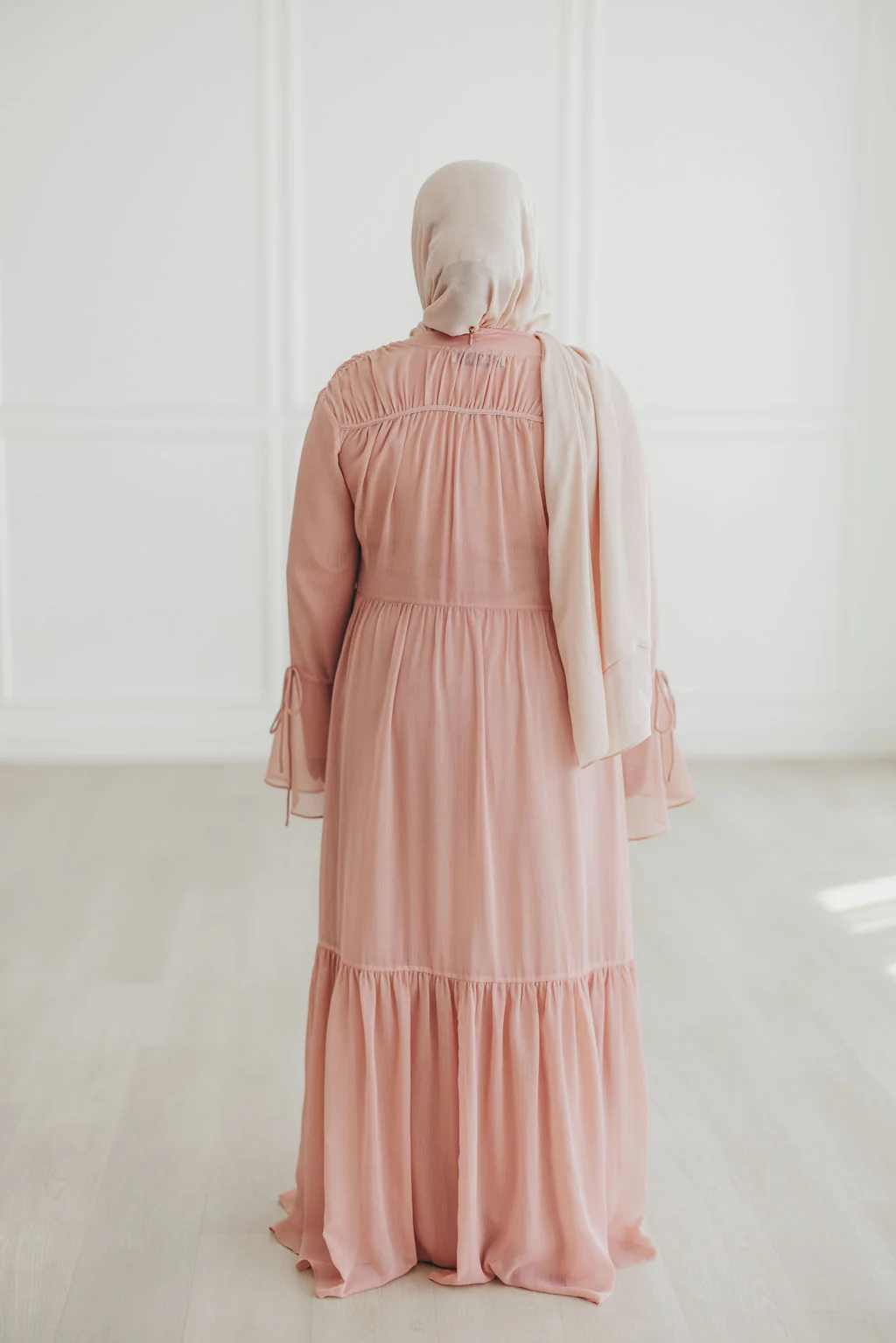 Sofia Abaya Set (Desert Rose) - Image 8