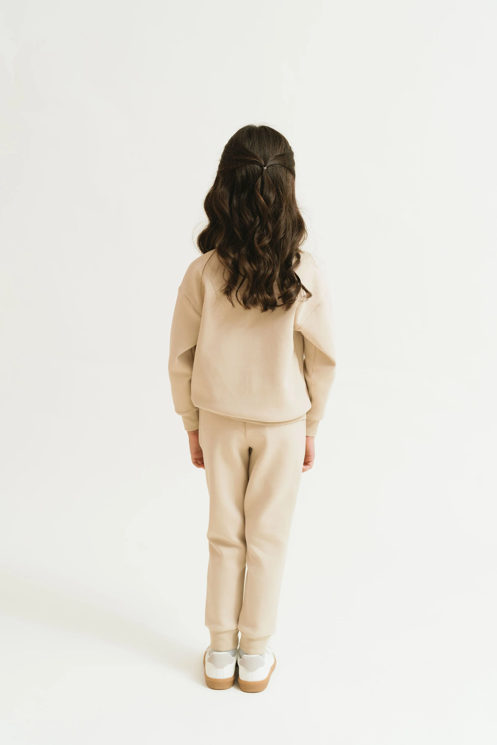 The Mini Signature Tracksuit (Classic Beige) - Image 4