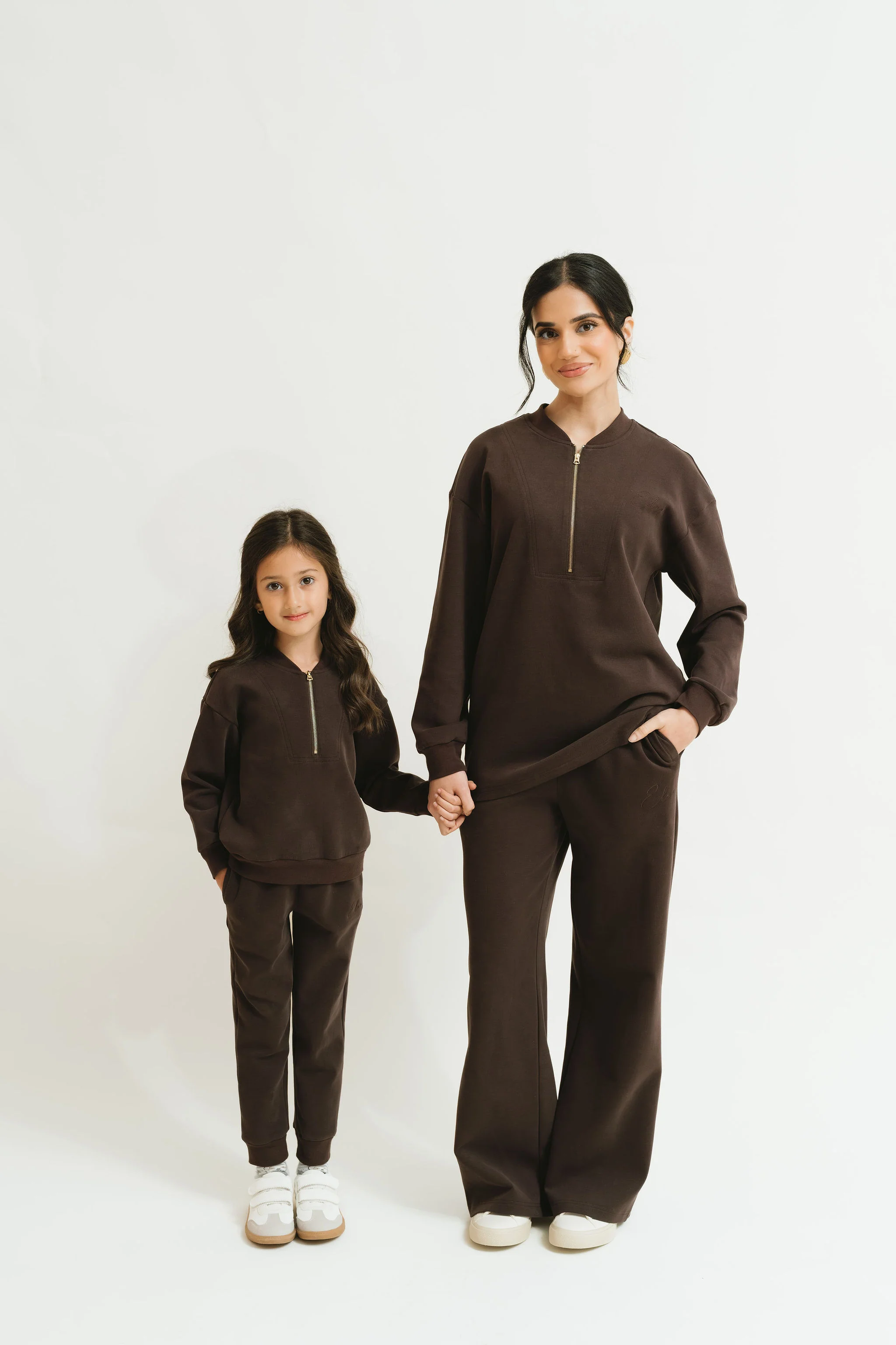 The Mini Signature Tracksuit (Dark Chocolate) - Image 6
