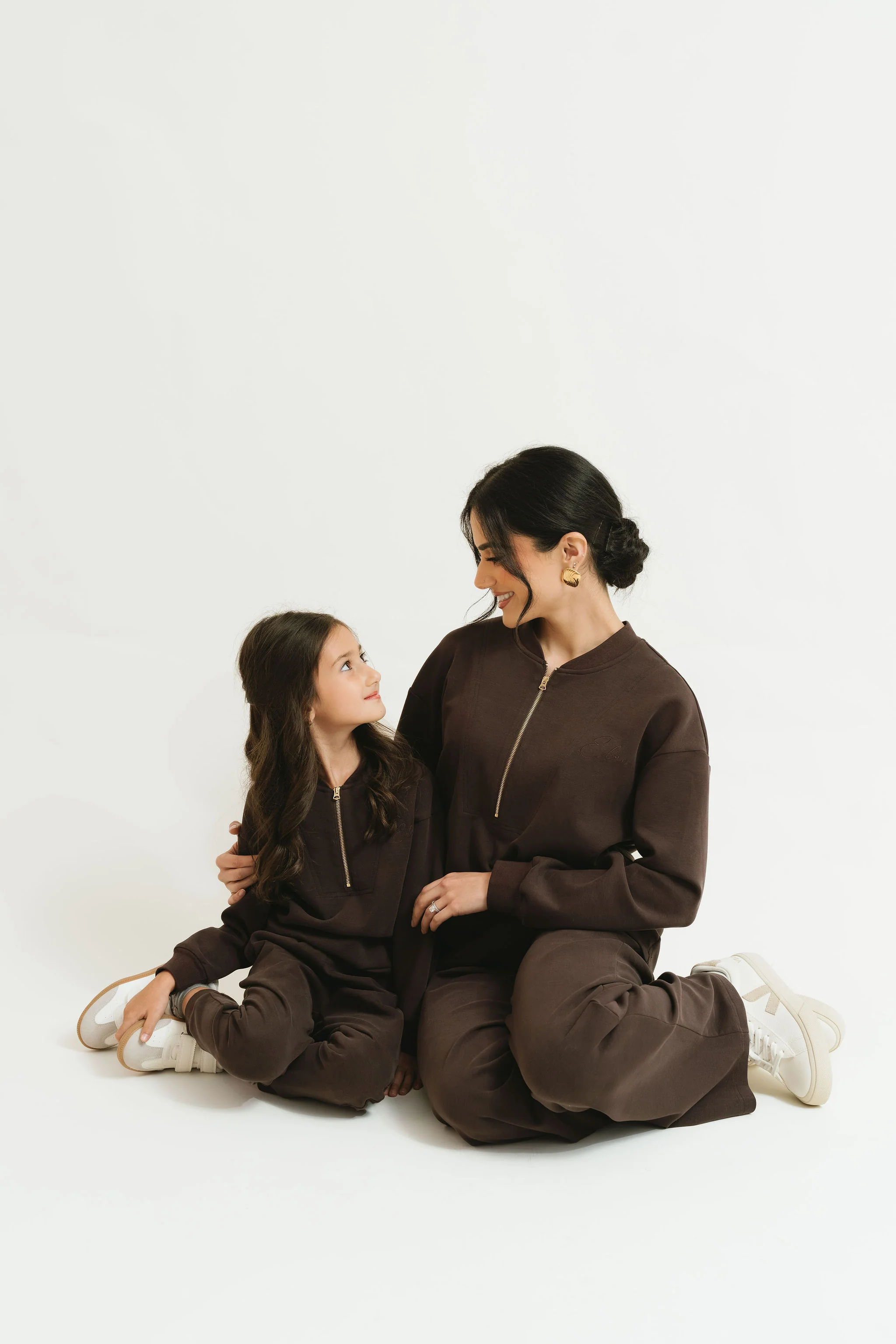 The Mini Signature Tracksuit (Dark Chocolate) - Image 8
