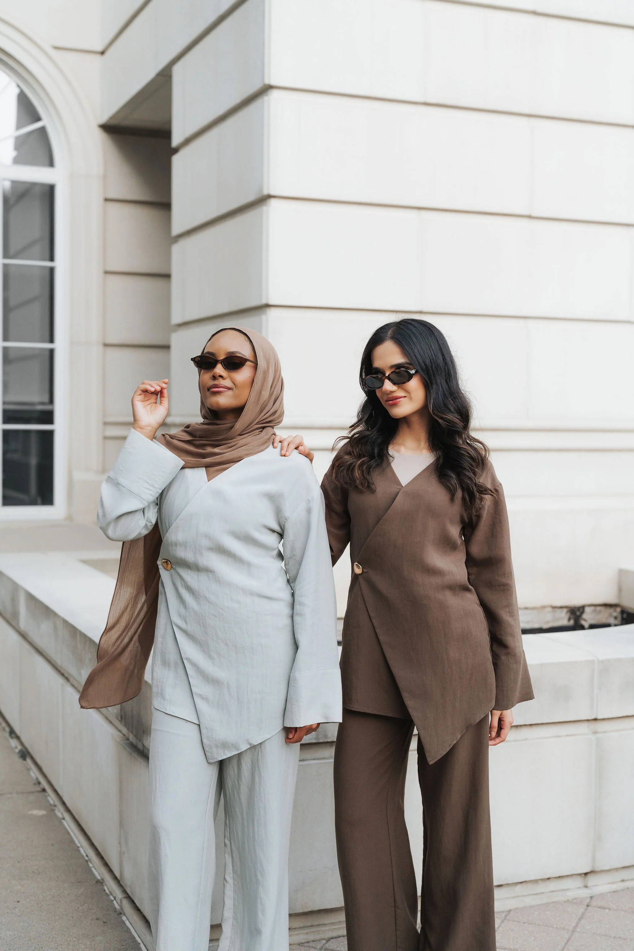 Zaina Top and Pant Set (Mist) - Image 10
